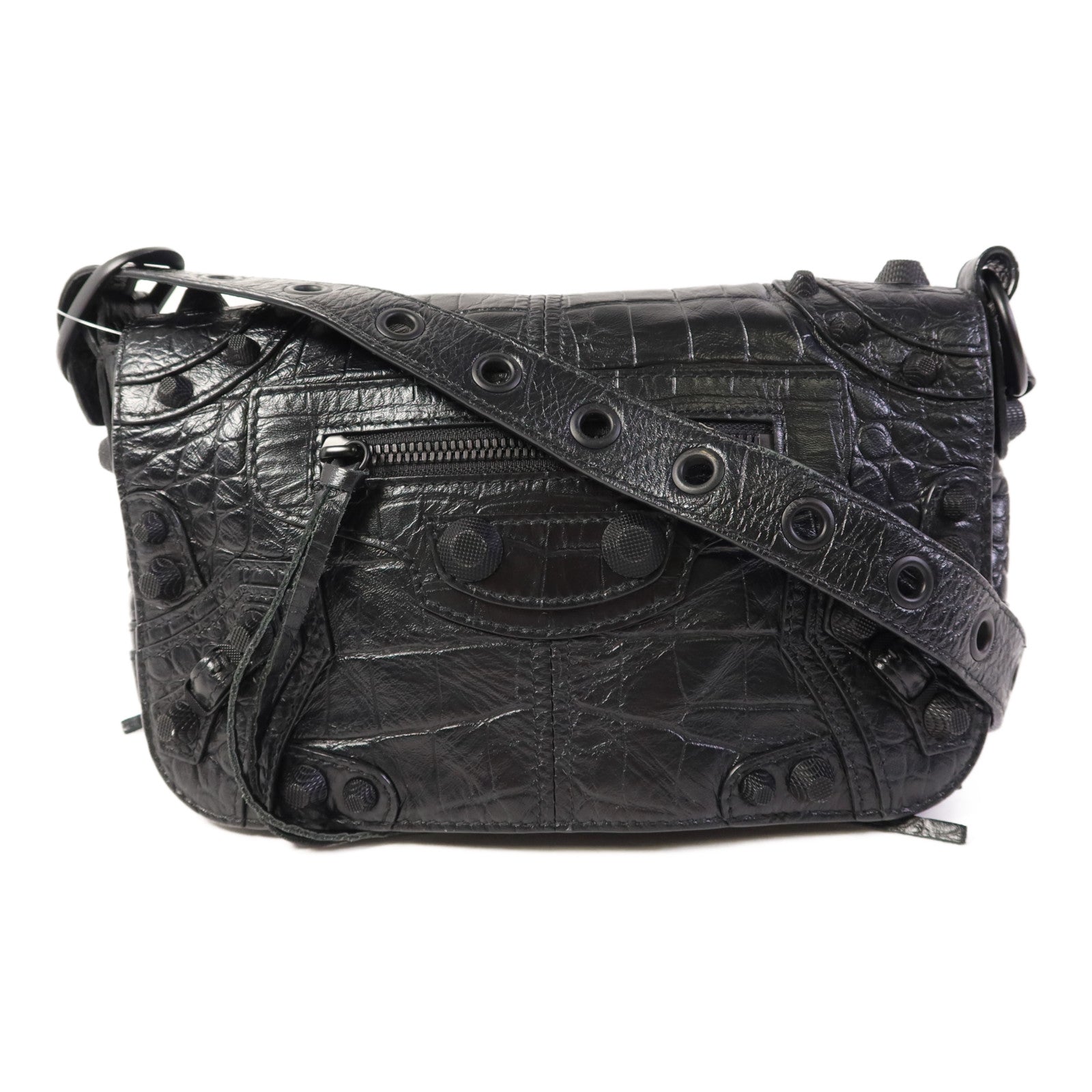 BALENCIAGA 牛皮皮革Le Cagole XS Flap肩背袋