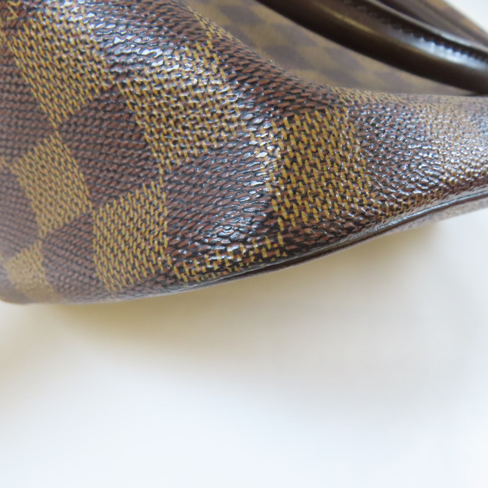 LOUIS VUITTON 【激減優惠】Damier Saleya MM金扣肩背袋啡色