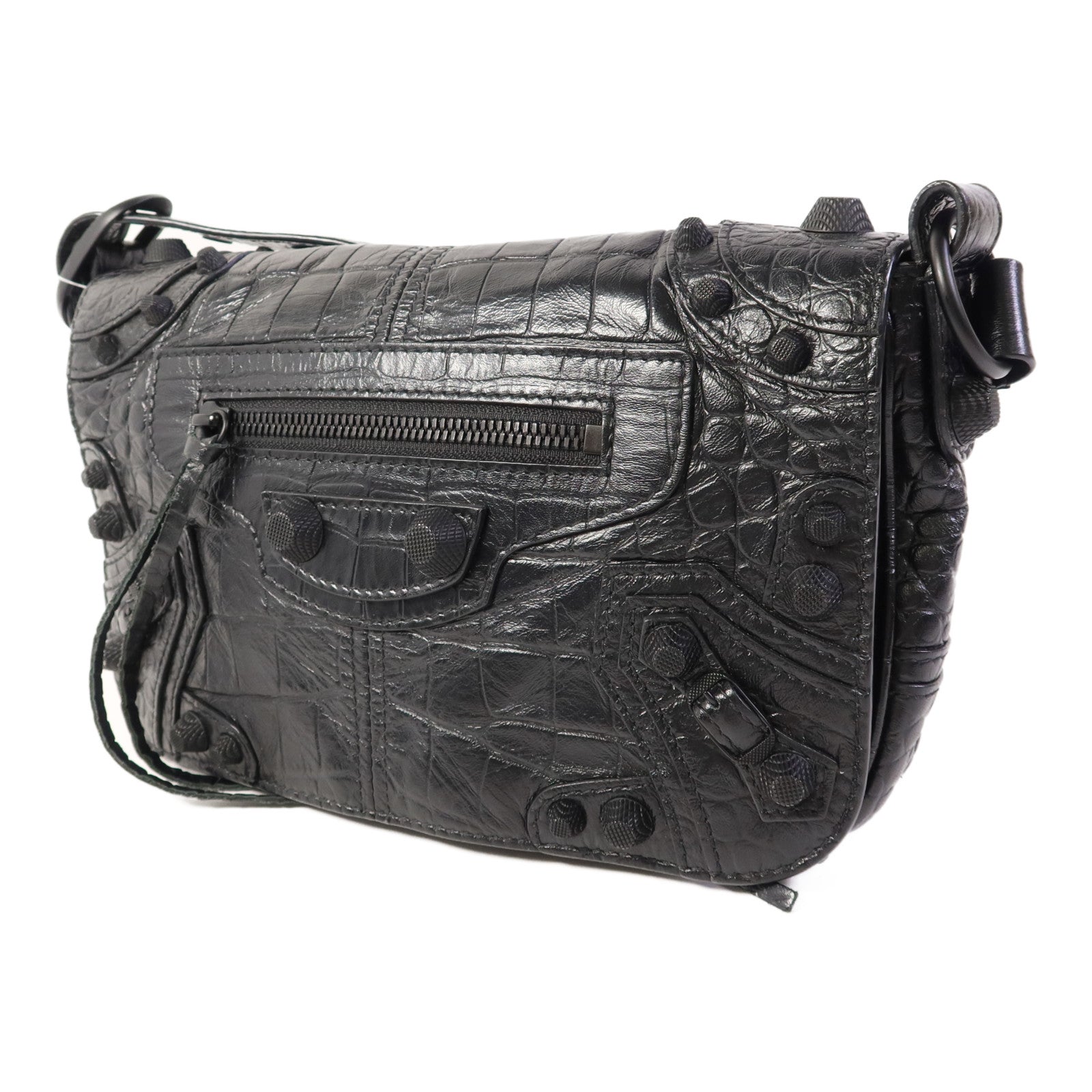 BALENCIAGA 牛皮皮革Le Cagole XS Flap肩背袋
