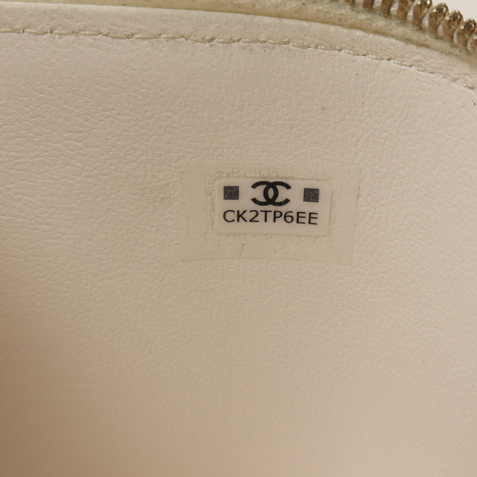 CHANEL 羊皮皮革Vanity Case鏈帶肩背袋