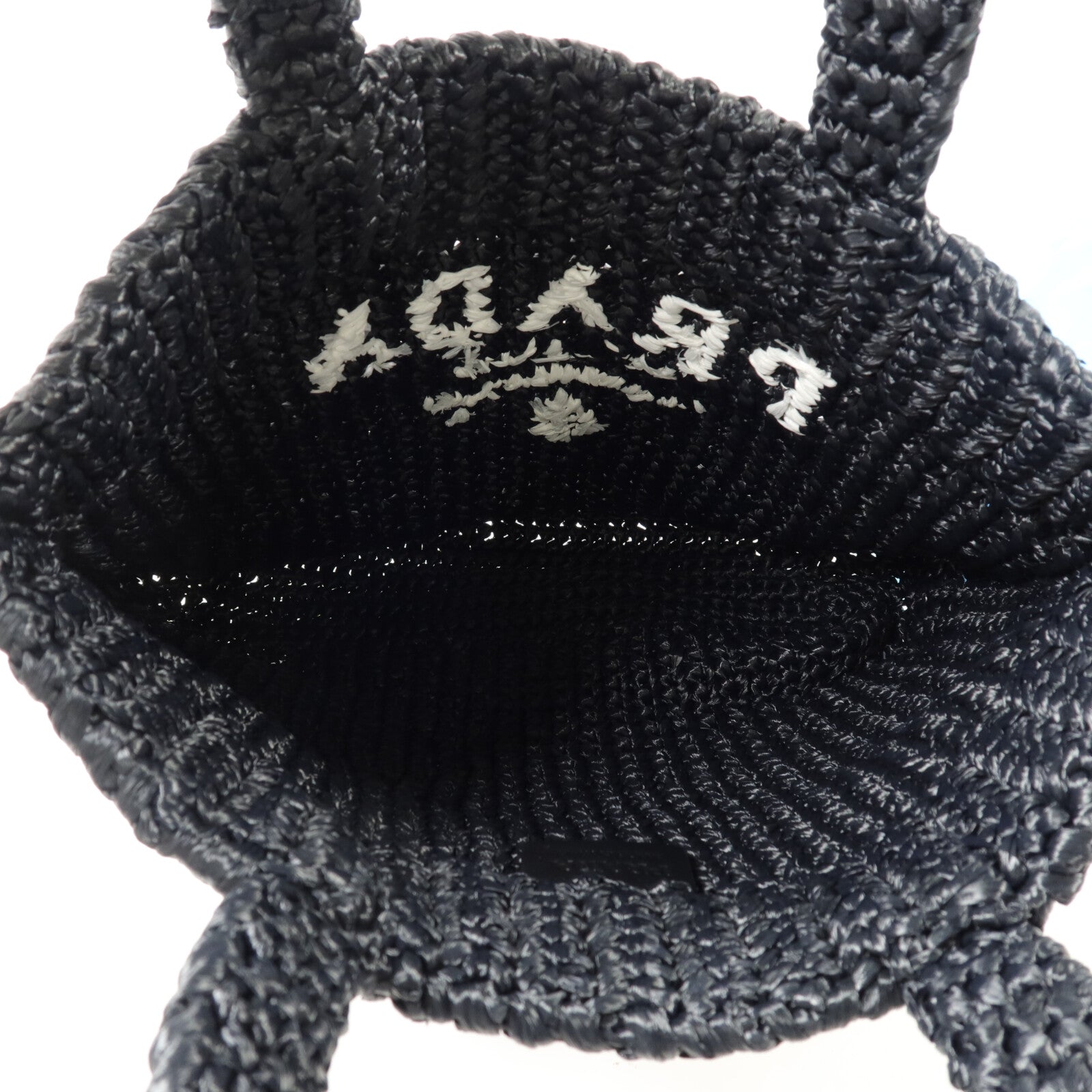 PRADA Raffia Small Crochet Tote手挽袋