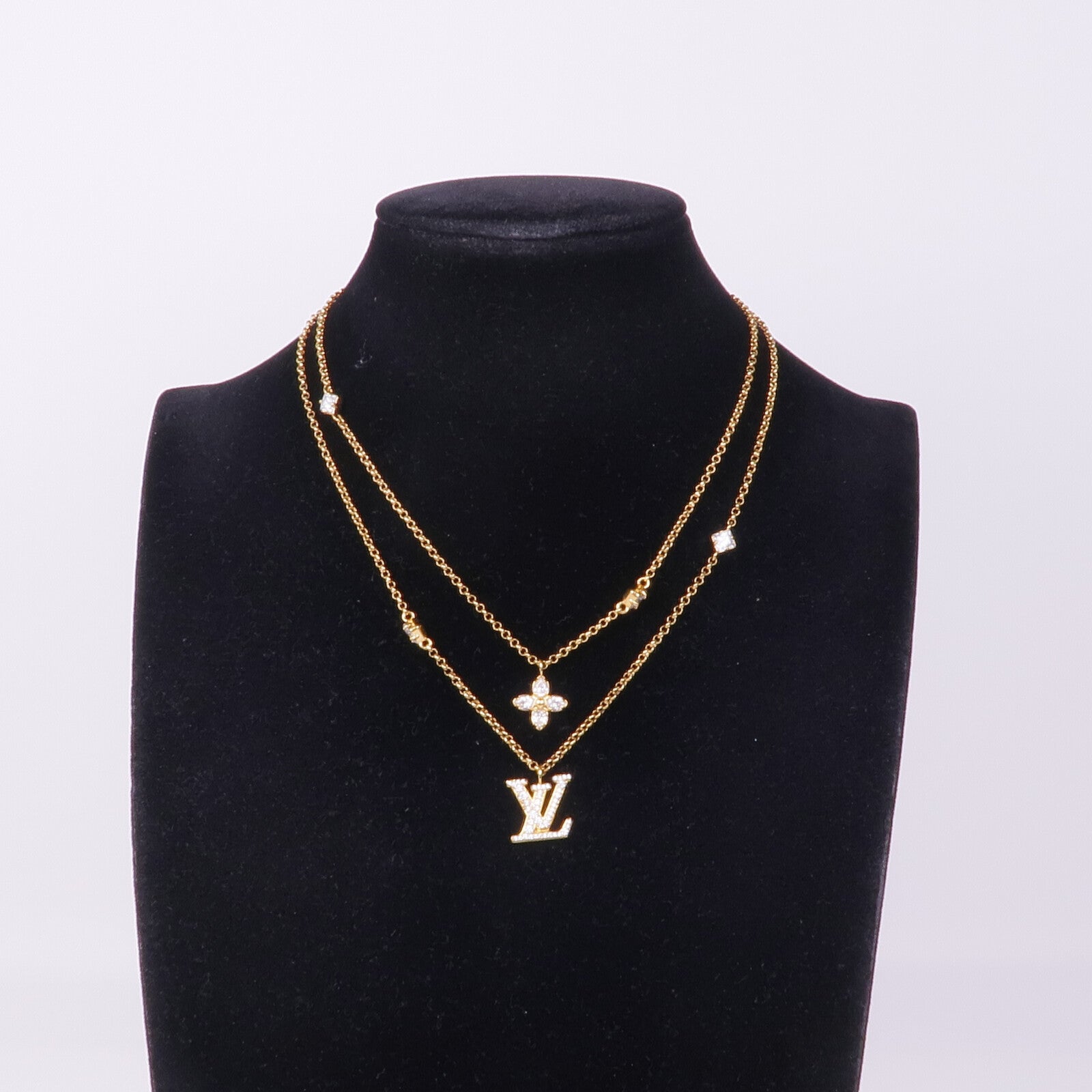 LOUIS VUITTON 金屬Lady LV Necklace項鍊