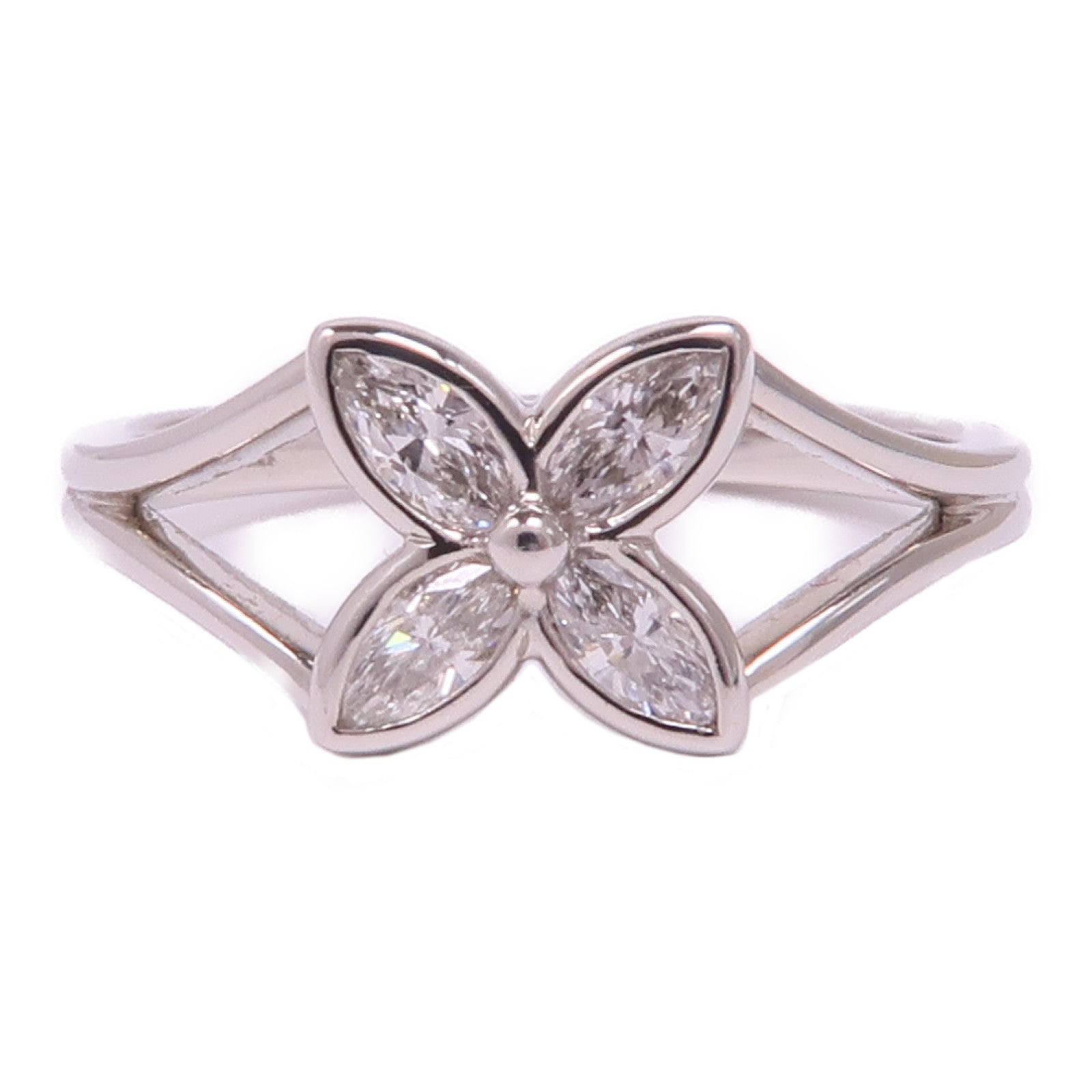 【超特価】 Ring PT950鉑金Floral TIFFANY＆CO 1997戒指US#4.25 Off Brand – サーフィン・ボディボード
