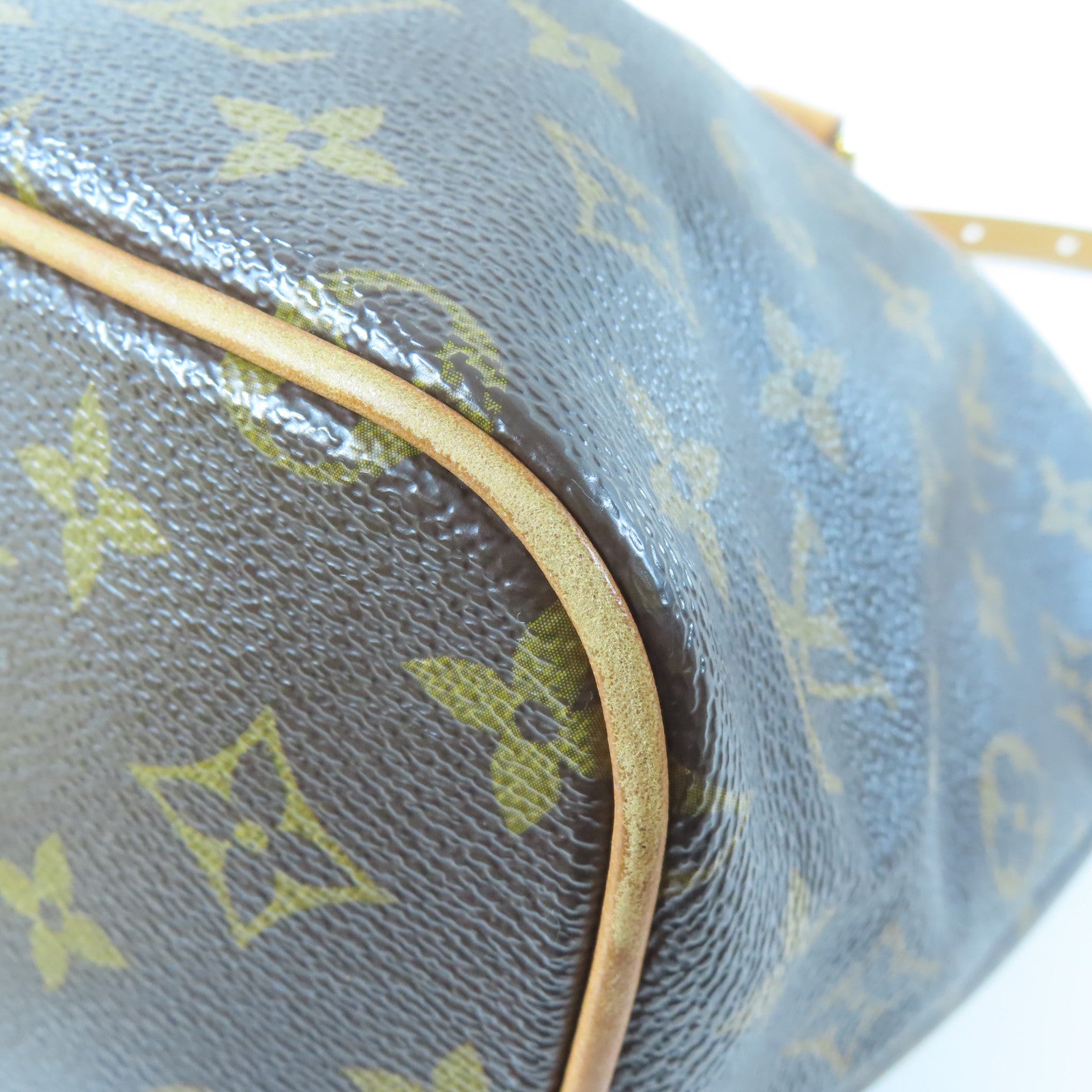 LOUIS VUITTON Monogram Palermo PM金扣手挽肩背兩用袋啡色