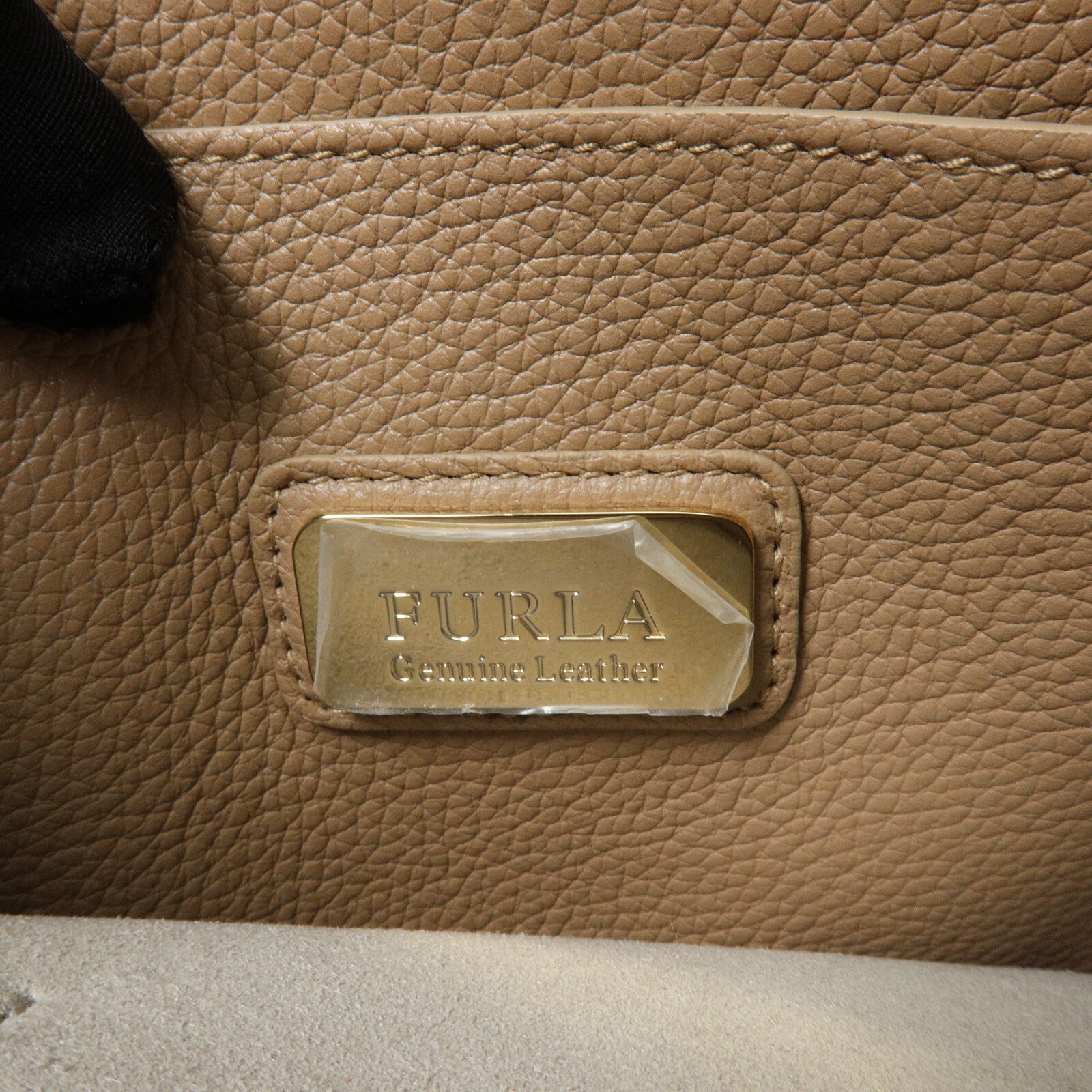 Furla 牛皮皮革2 Way Bag手挽肩背兩用袋
