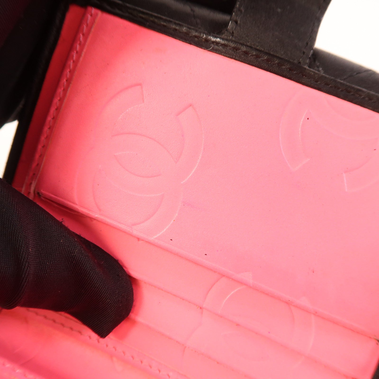 CHANEL 牛皮皮革Cambon Wallet錢包