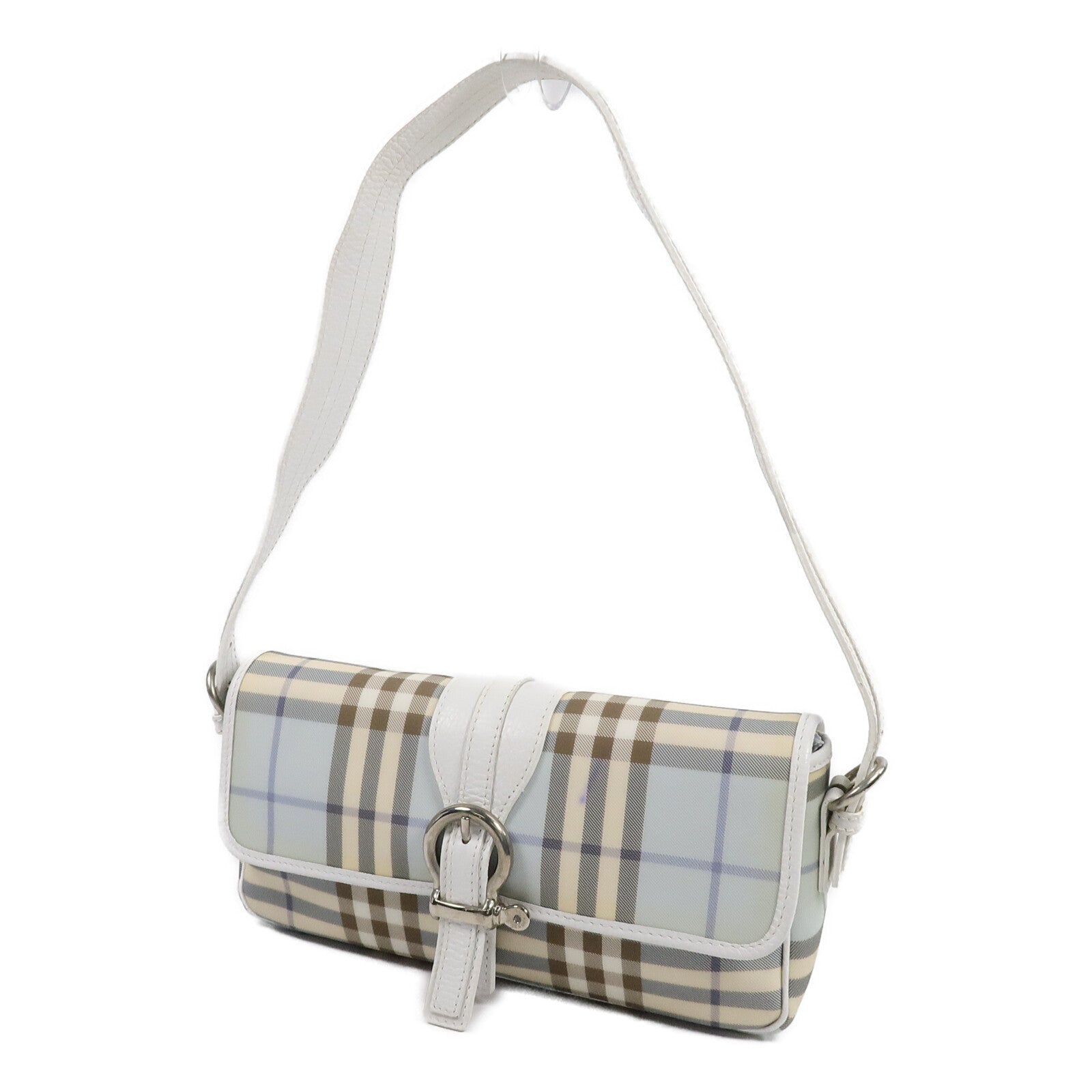 BURBERRY 塗層帆布Shoulder Bag肩背袋