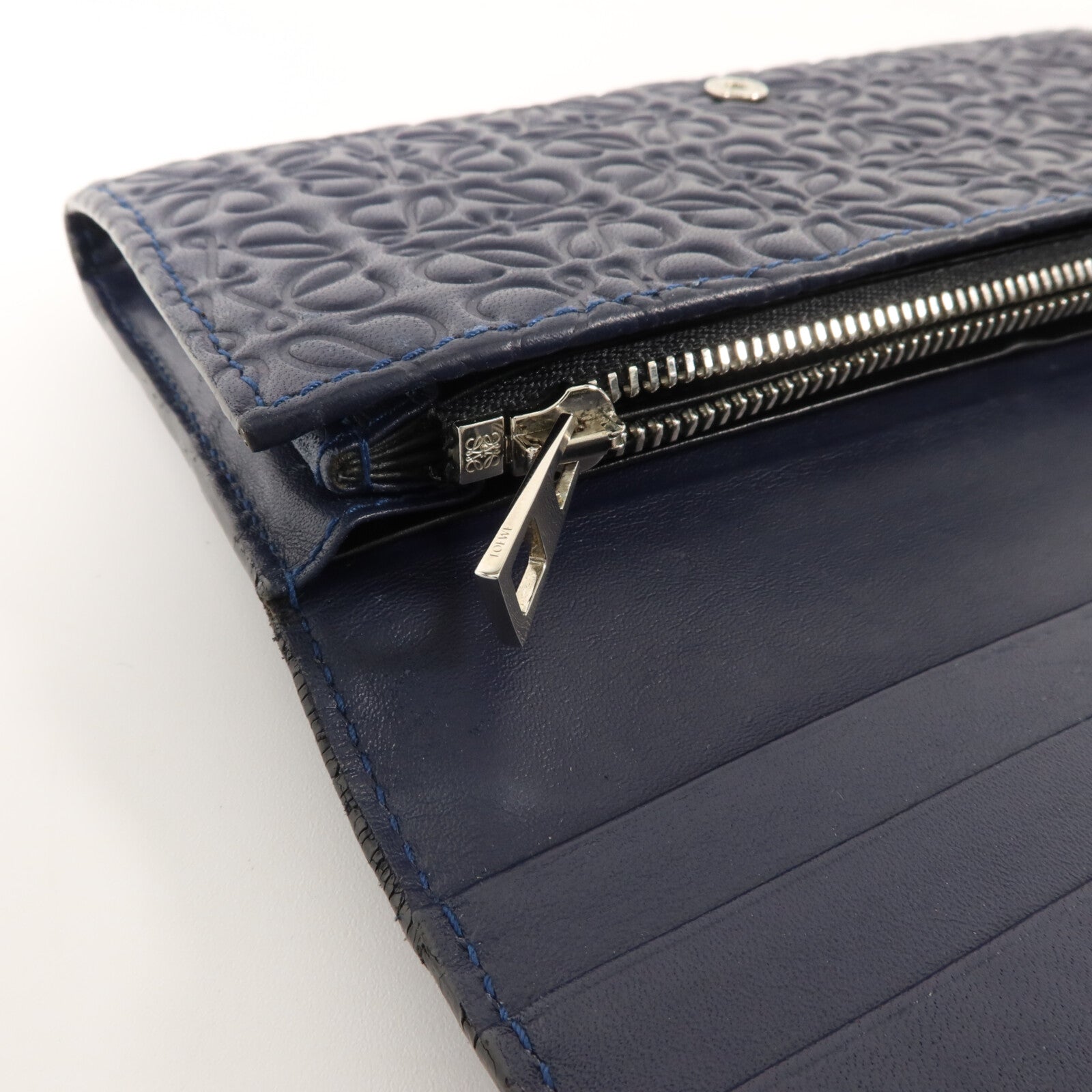 LOEWE 牛皮皮革Long Wallet長錢包