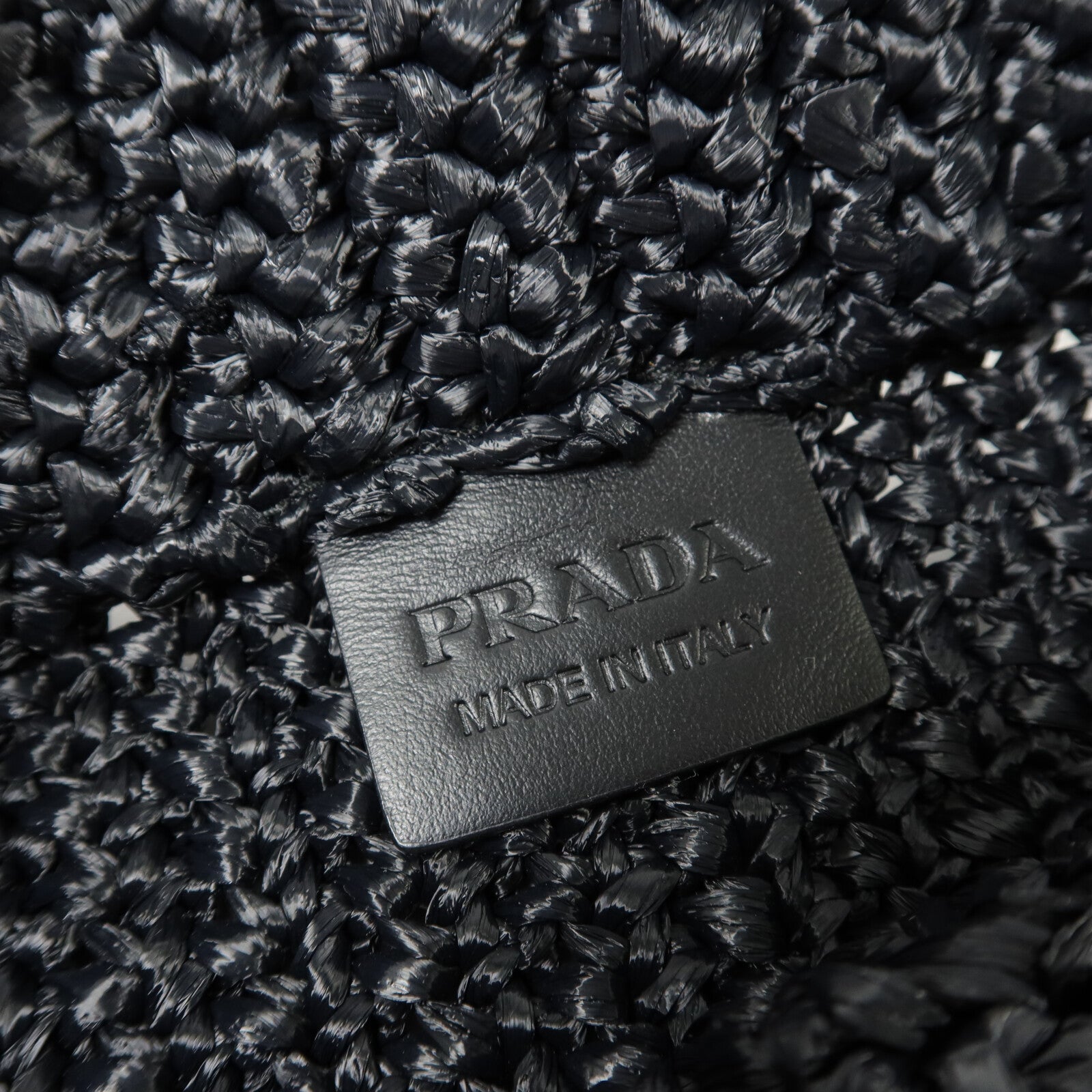 PRADA Raffia Small Crochet Tote手挽袋