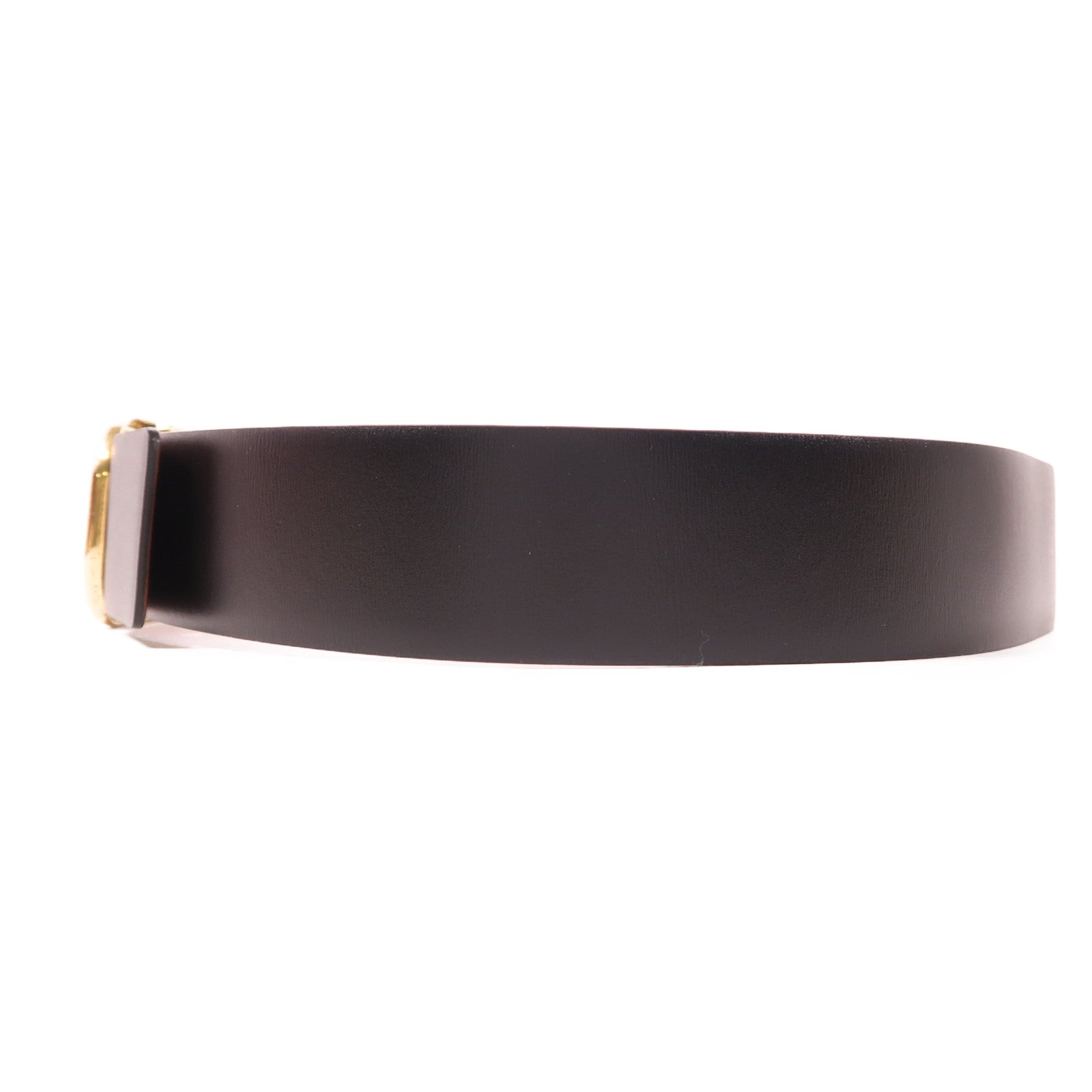 Valentino 牛皮皮革Belt金扣皮帶