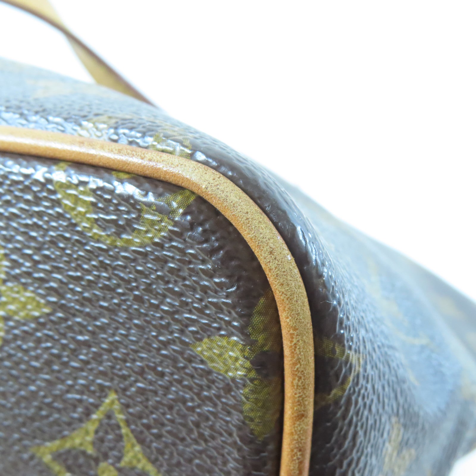 LOUIS VUITTON Monogram Palermo PM金扣手挽肩背兩用袋啡色