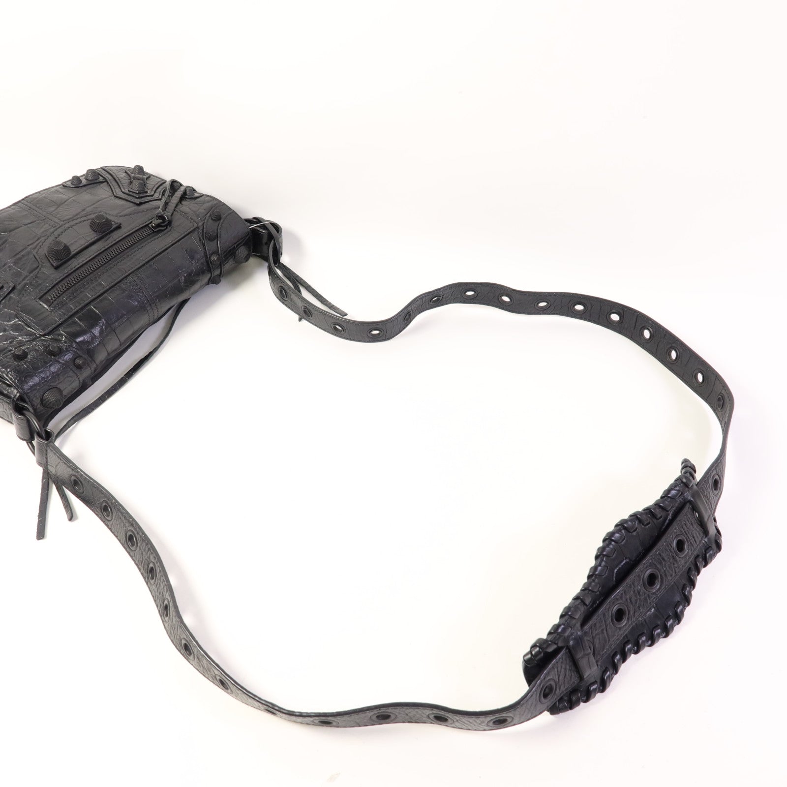 BALENCIAGA 牛皮皮革Le Cagole XS Flap肩背袋