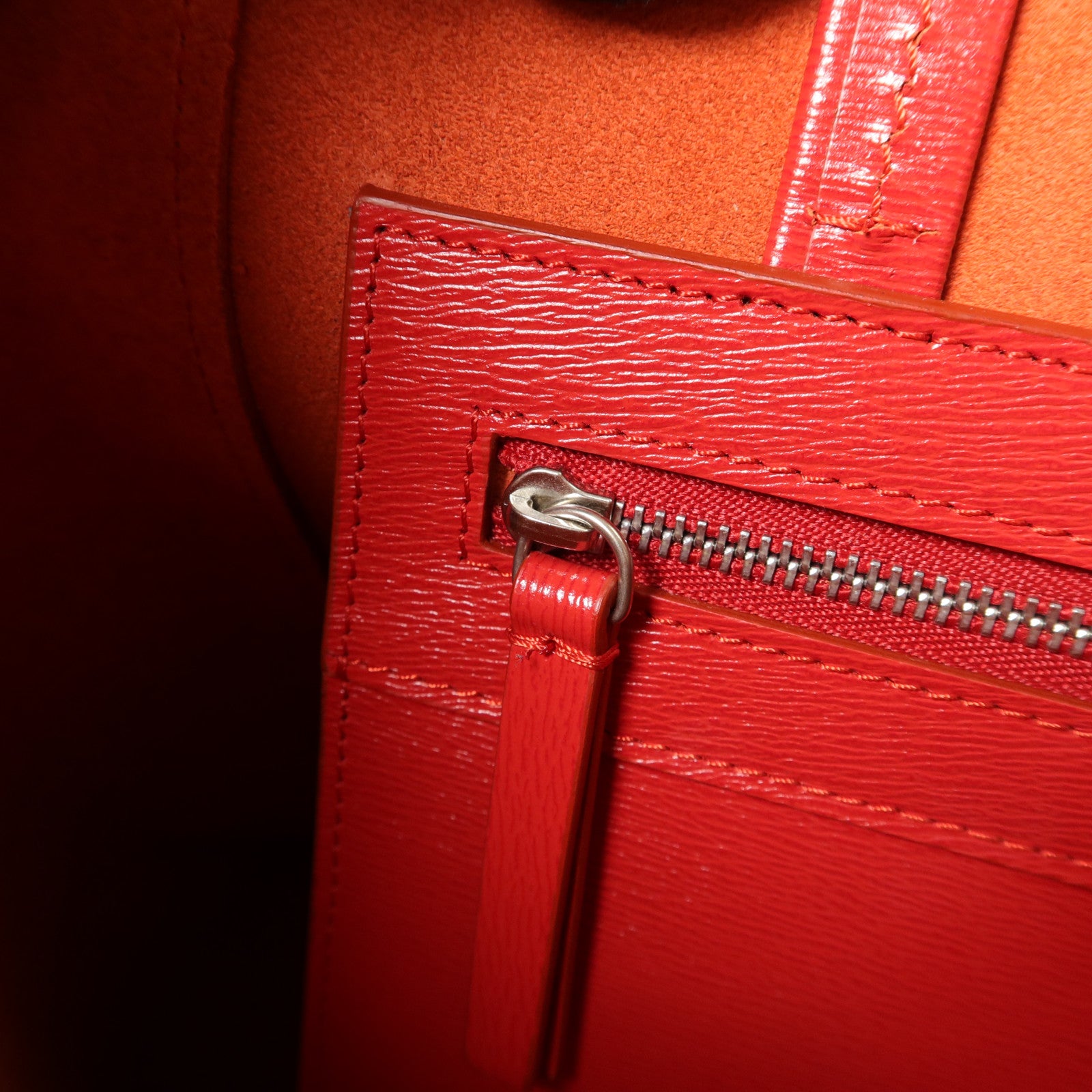 CELINE 牛皮皮革Small Vertical Cabas手挽肩背兩用袋