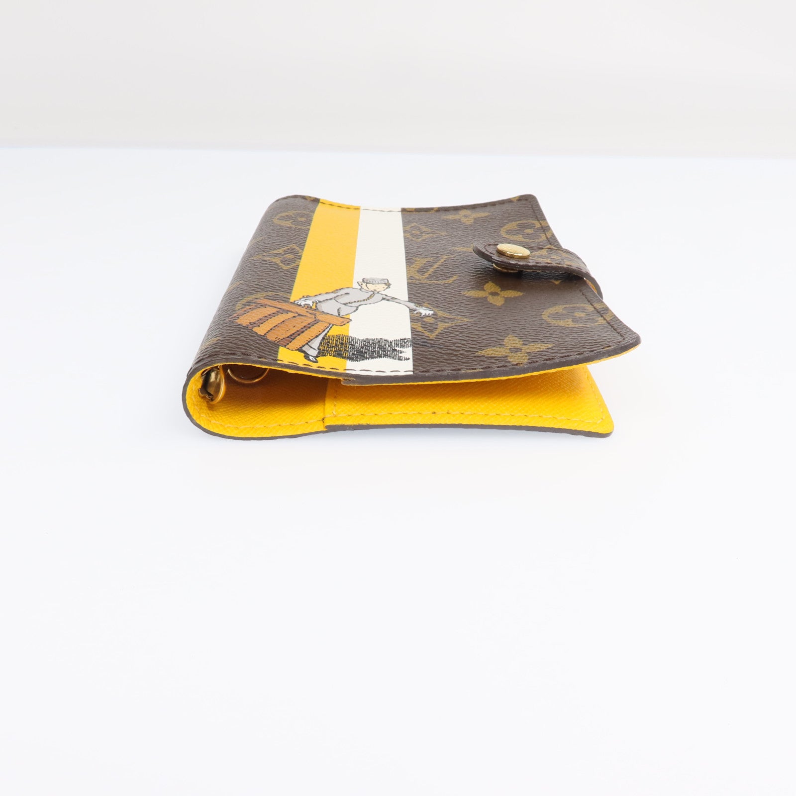 LOUIS VUITTON Monogram Groom Agenda PM金扣記事本封套