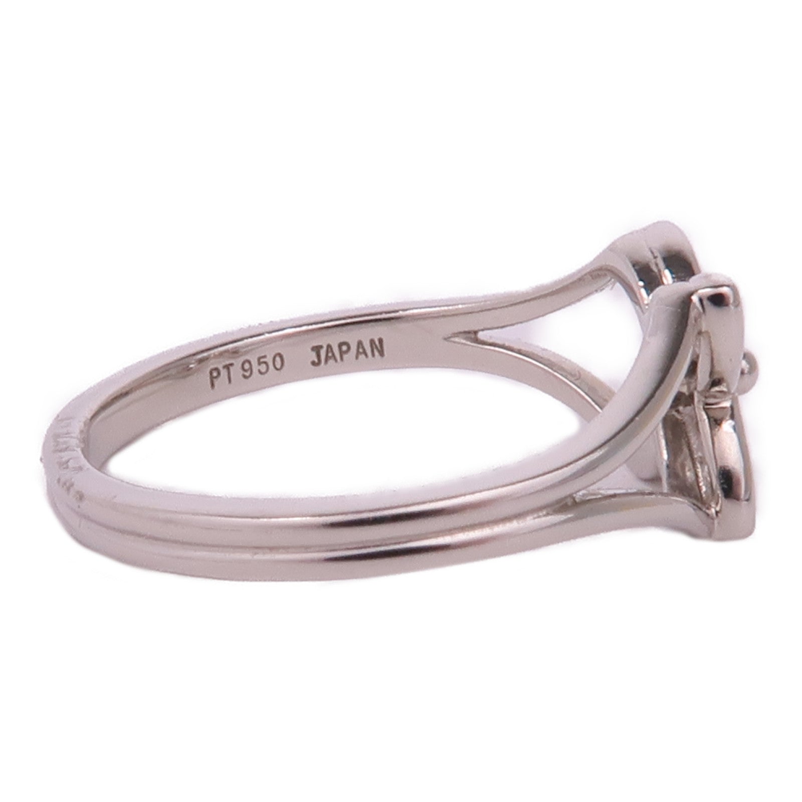 TIFFANY＆CO 【激減優惠】PT950鉑金Floral Ring 1997戒指US#4.25