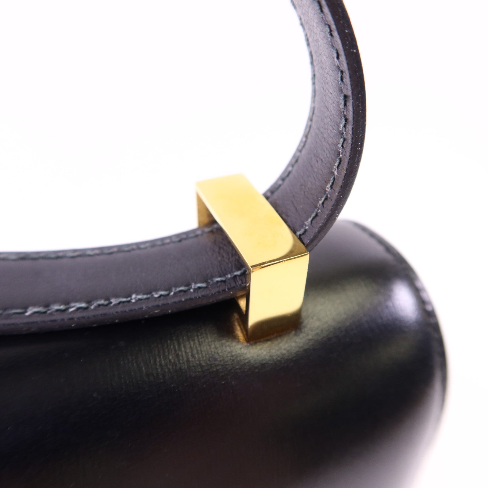 HERMES Box Calf皮革Constance 24金扣肩背袋