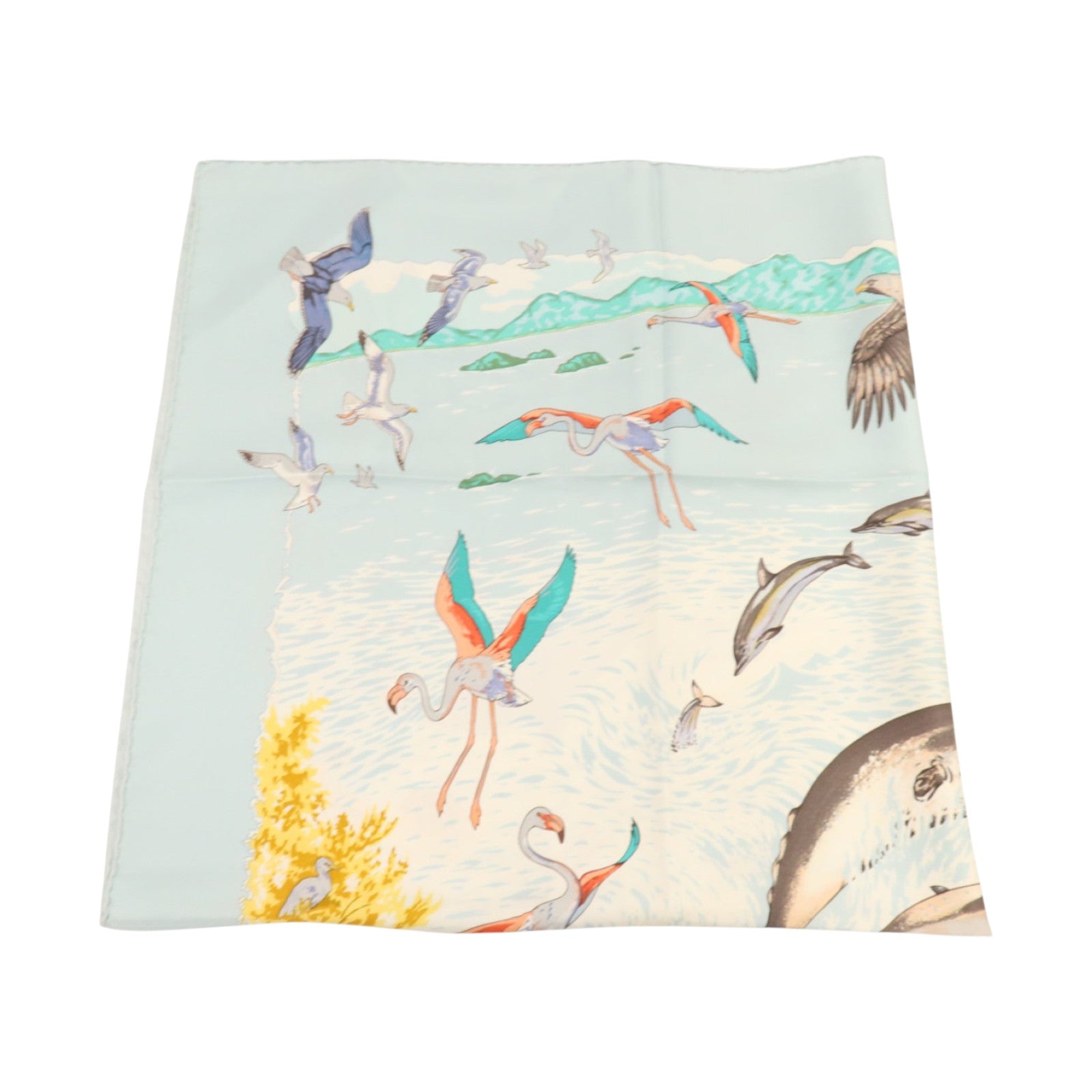 HERMES 絲質Scarf 90x90cm絲巾