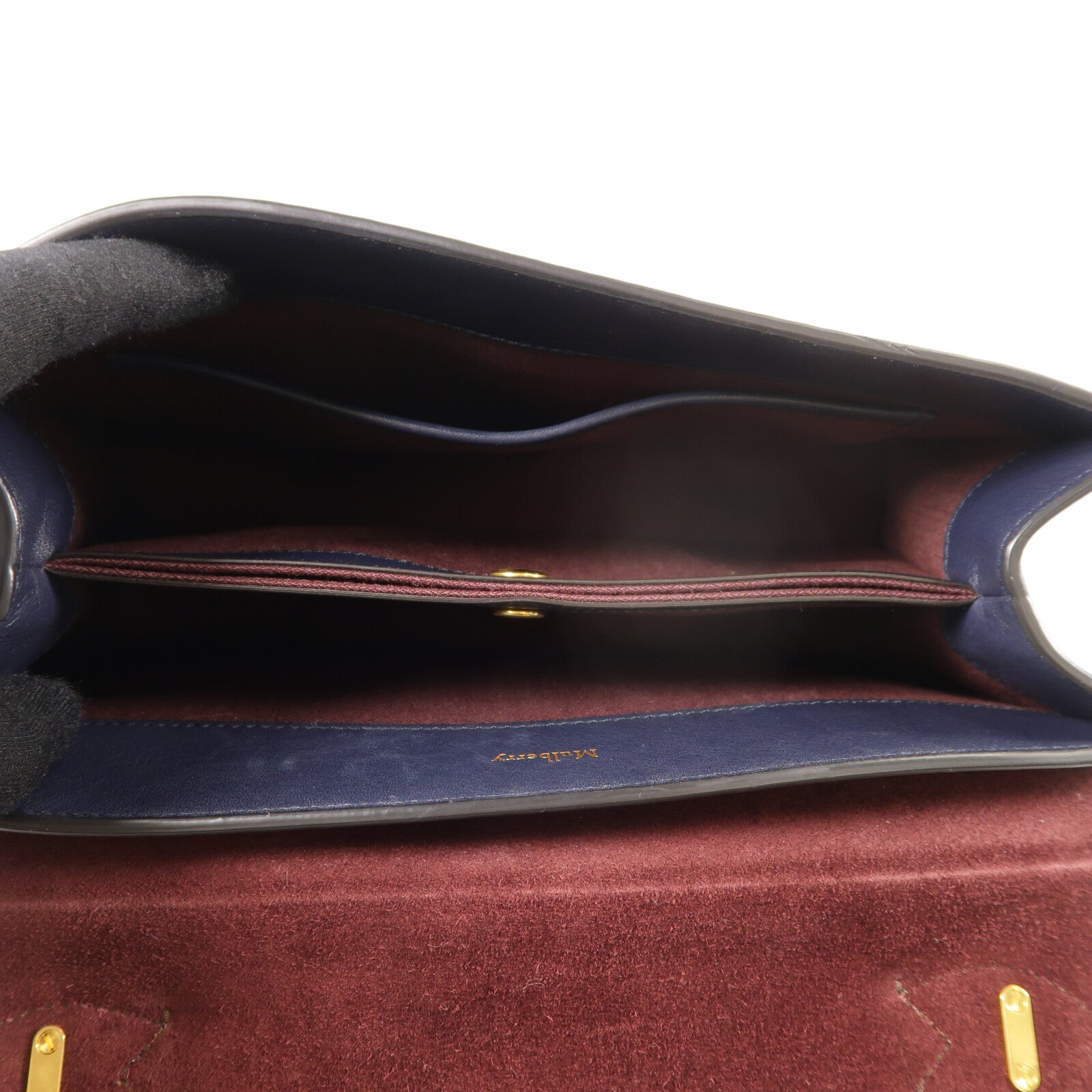MULBERRY 牛皮皮革Shoulder Bag鏈帶肩背袋