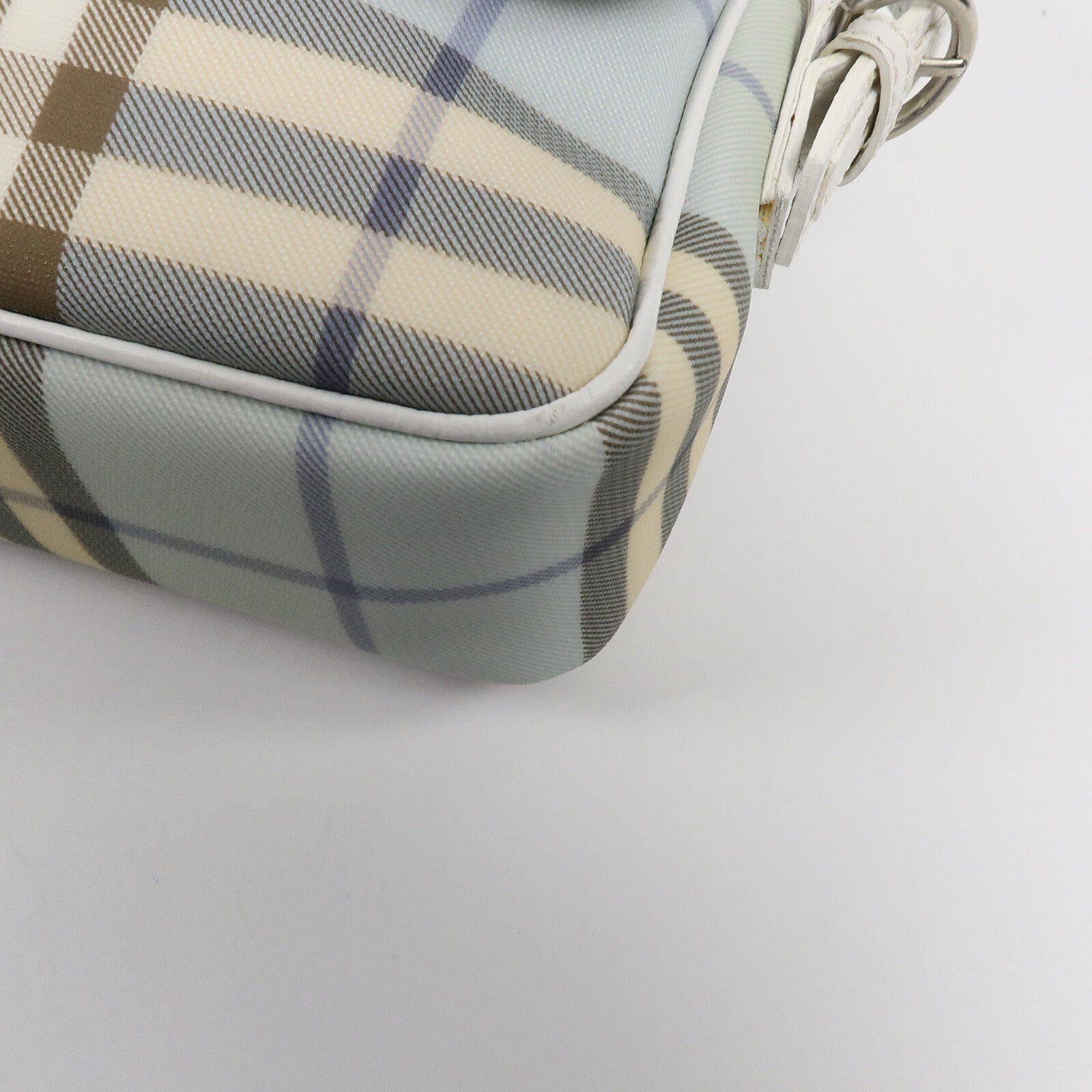 BURBERRY 塗層帆布Shoulder Bag肩背袋
