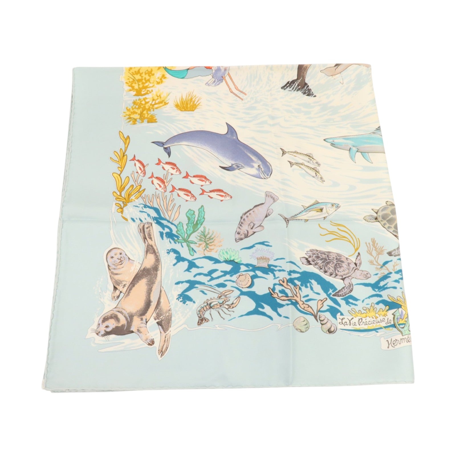 HERMES 絲質Scarf 90x90cm絲巾