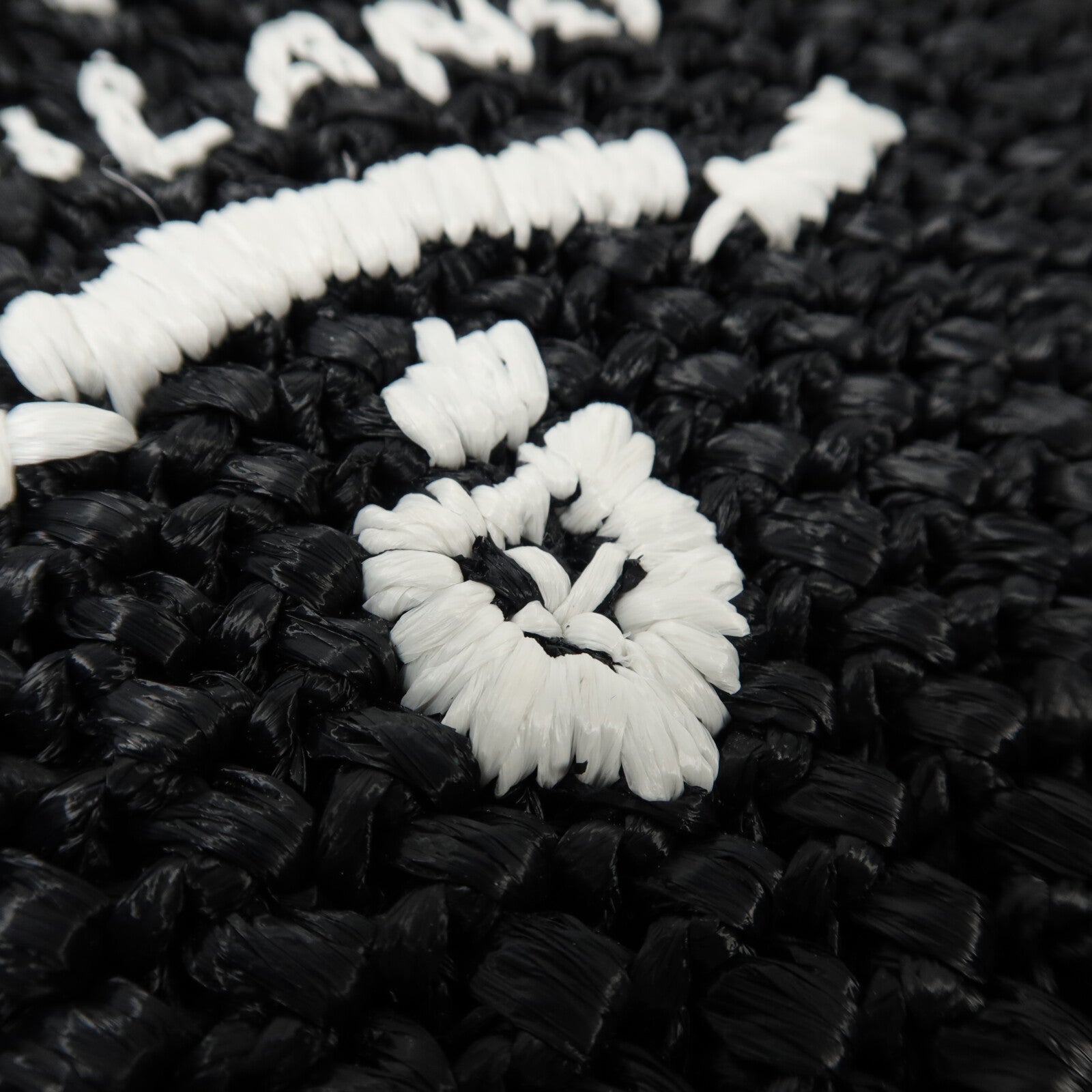 PRADA Raffia Small Crochet Tote手挽袋