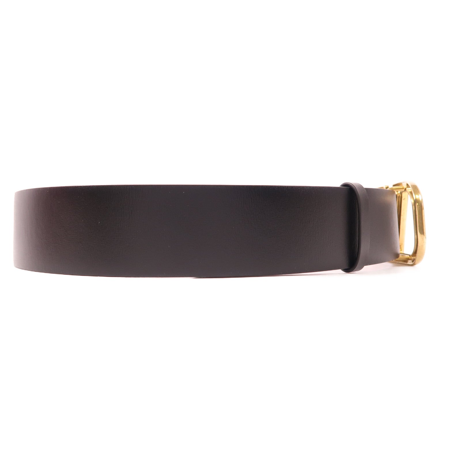 Valentino 牛皮皮革Belt金扣皮帶