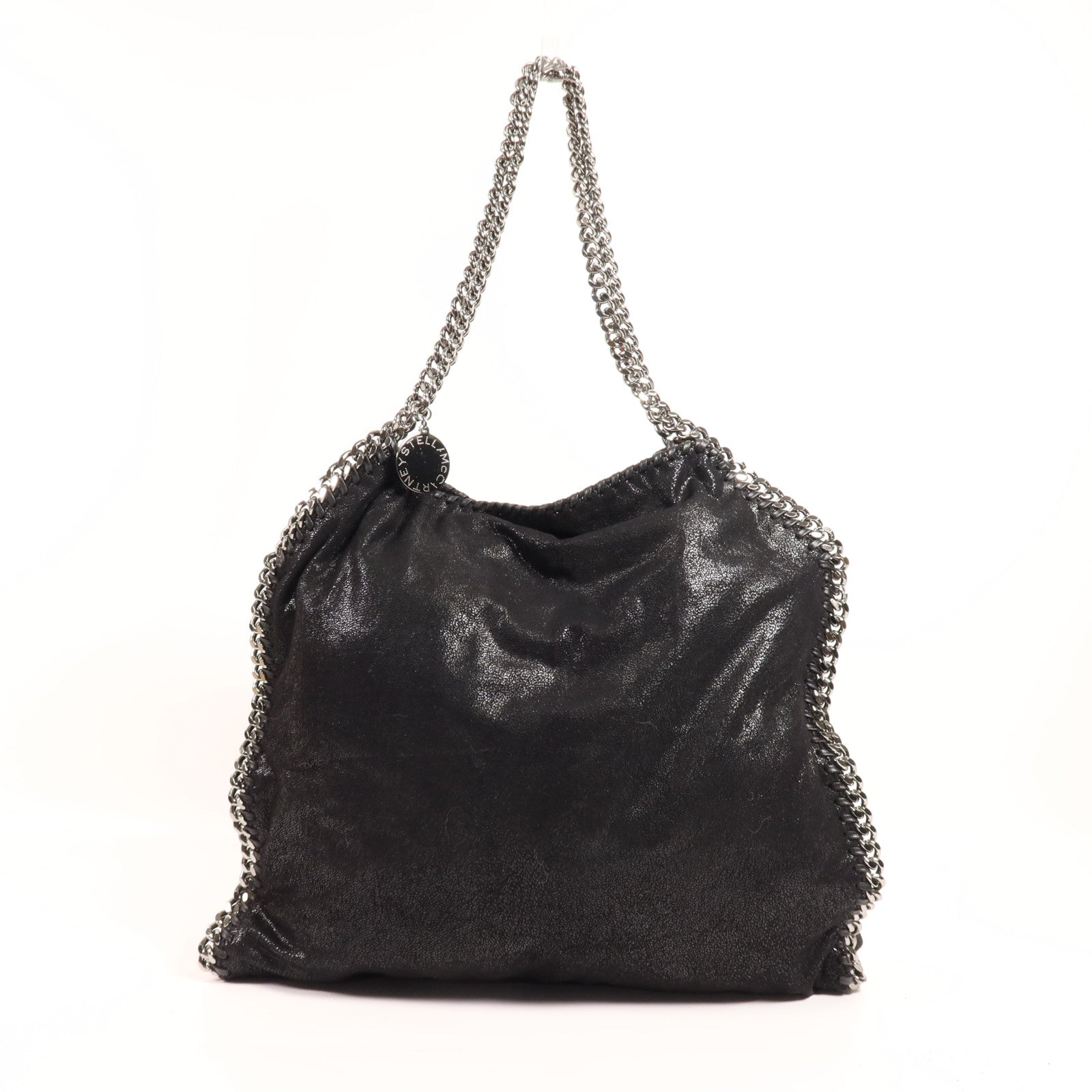 Stella McCartney 聚酯纖維Stella McCartney Shoulder Bag銀扣鏈帶肩背袋