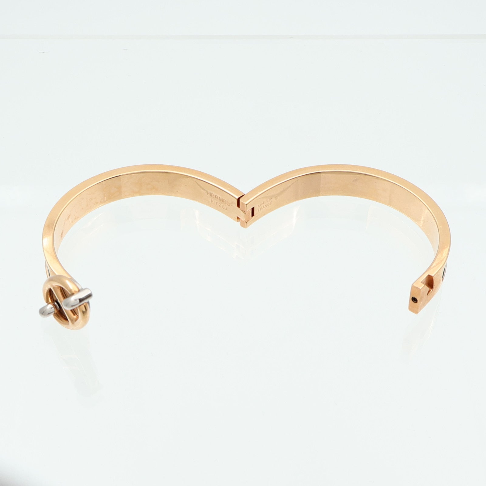 HERMES 金屬/琺瑯Mini Clic Chaine d'Ancre Bracelet手鐲