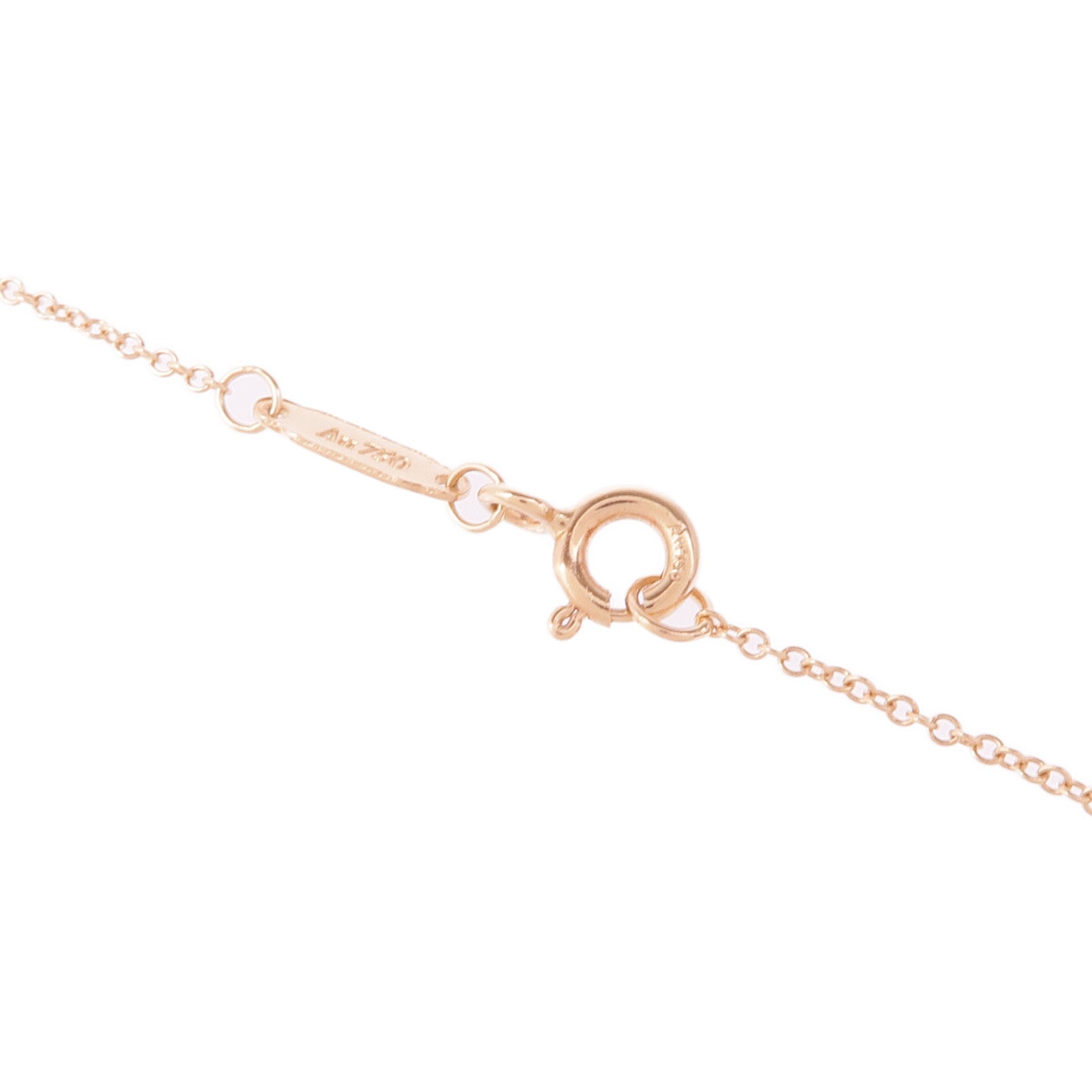 TIFFANY＆CO 【激減優惠】18K玫瑰金Return To Tiffany項鍊