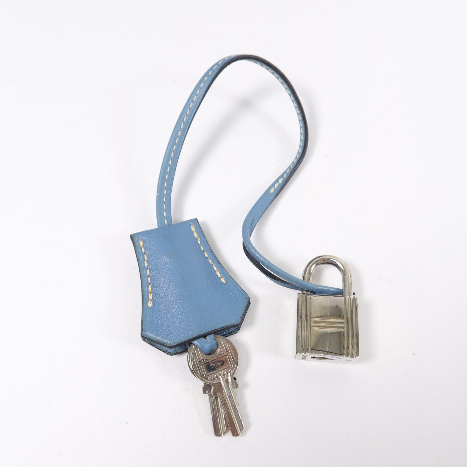 HERMES Denmin Tolie Birkin HAC 32手挽袋Bleu Jean