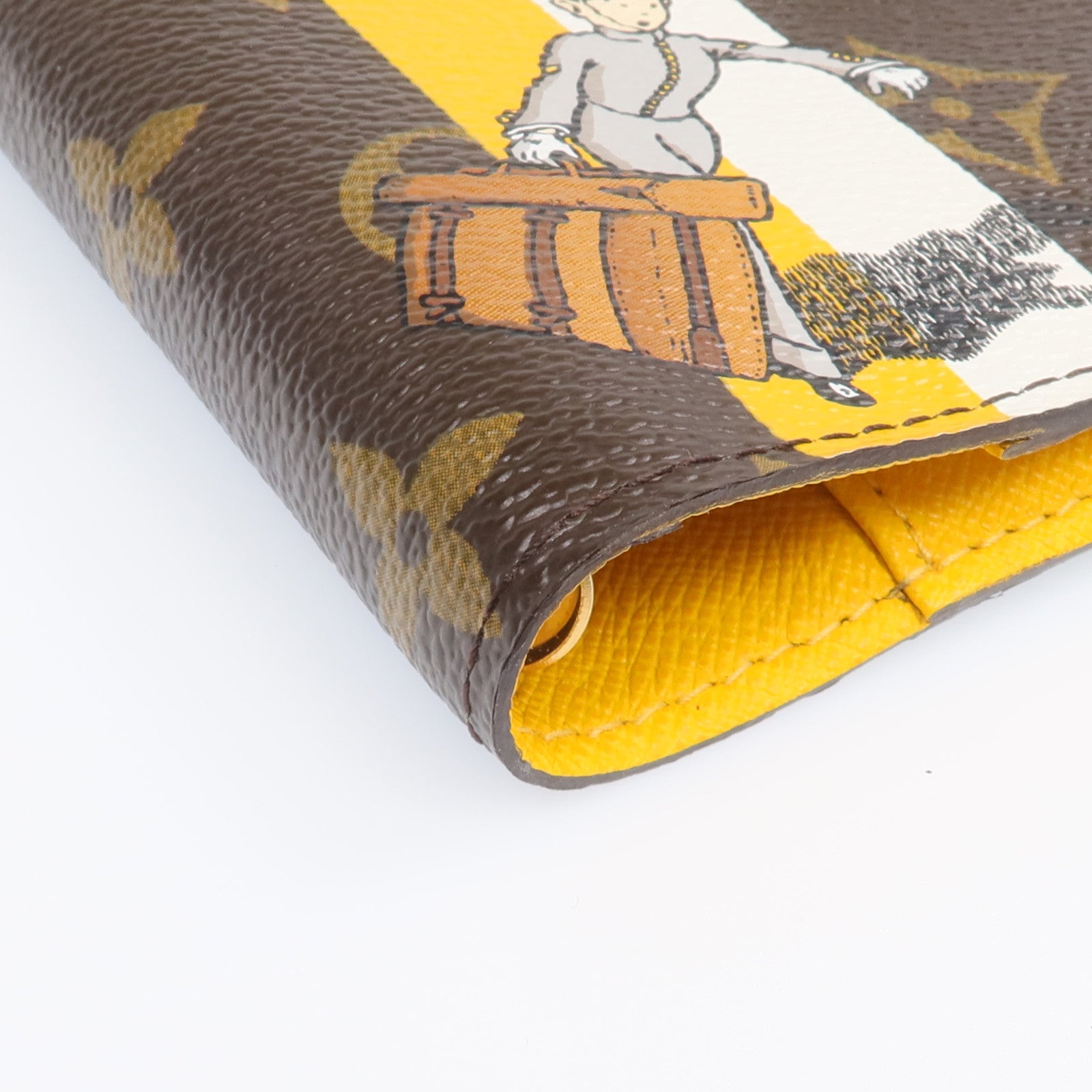 LOUIS VUITTON Monogram Groom Agenda PM金扣記事本封套
