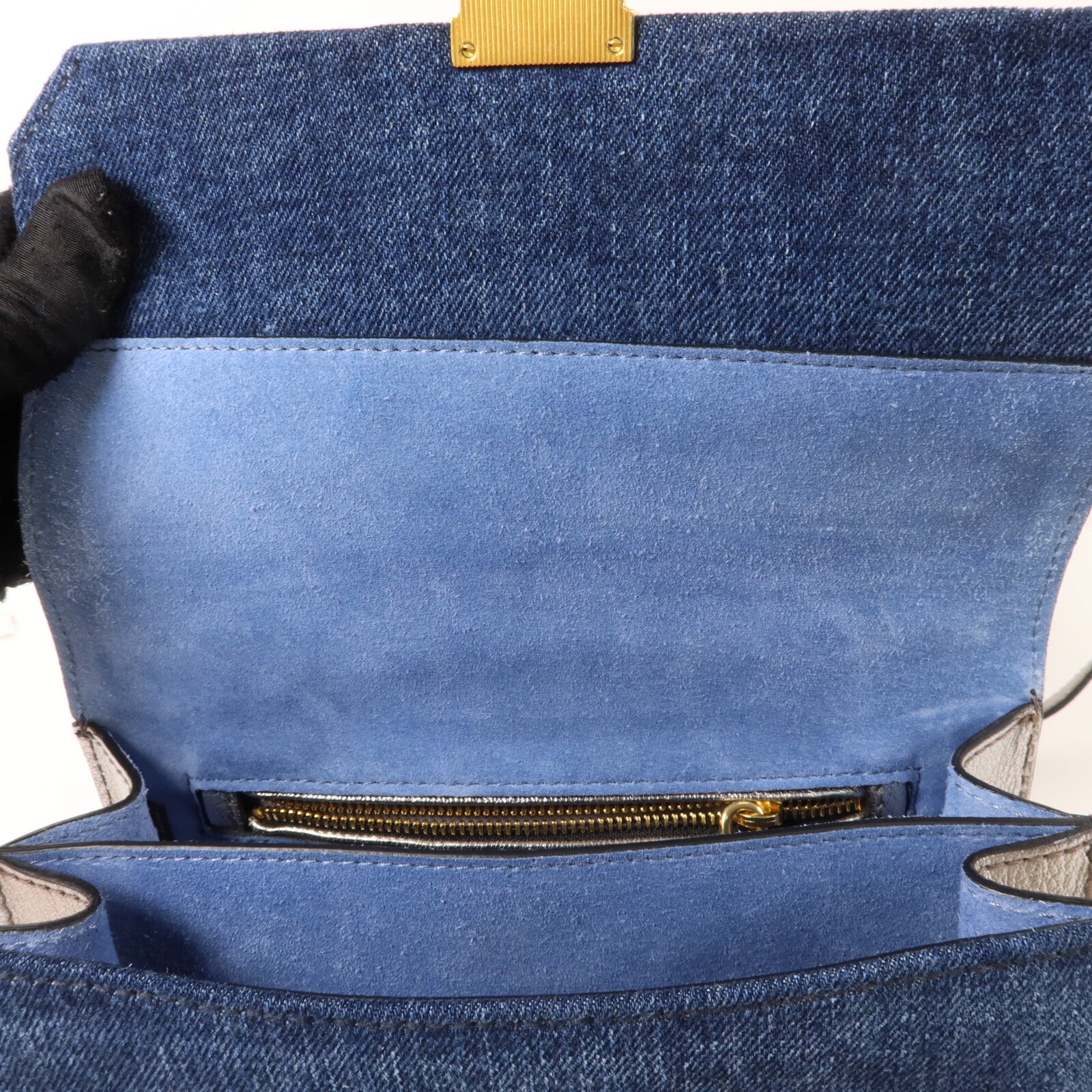 Miu Miu 牛仔布料Shoulder Bag肩背袋