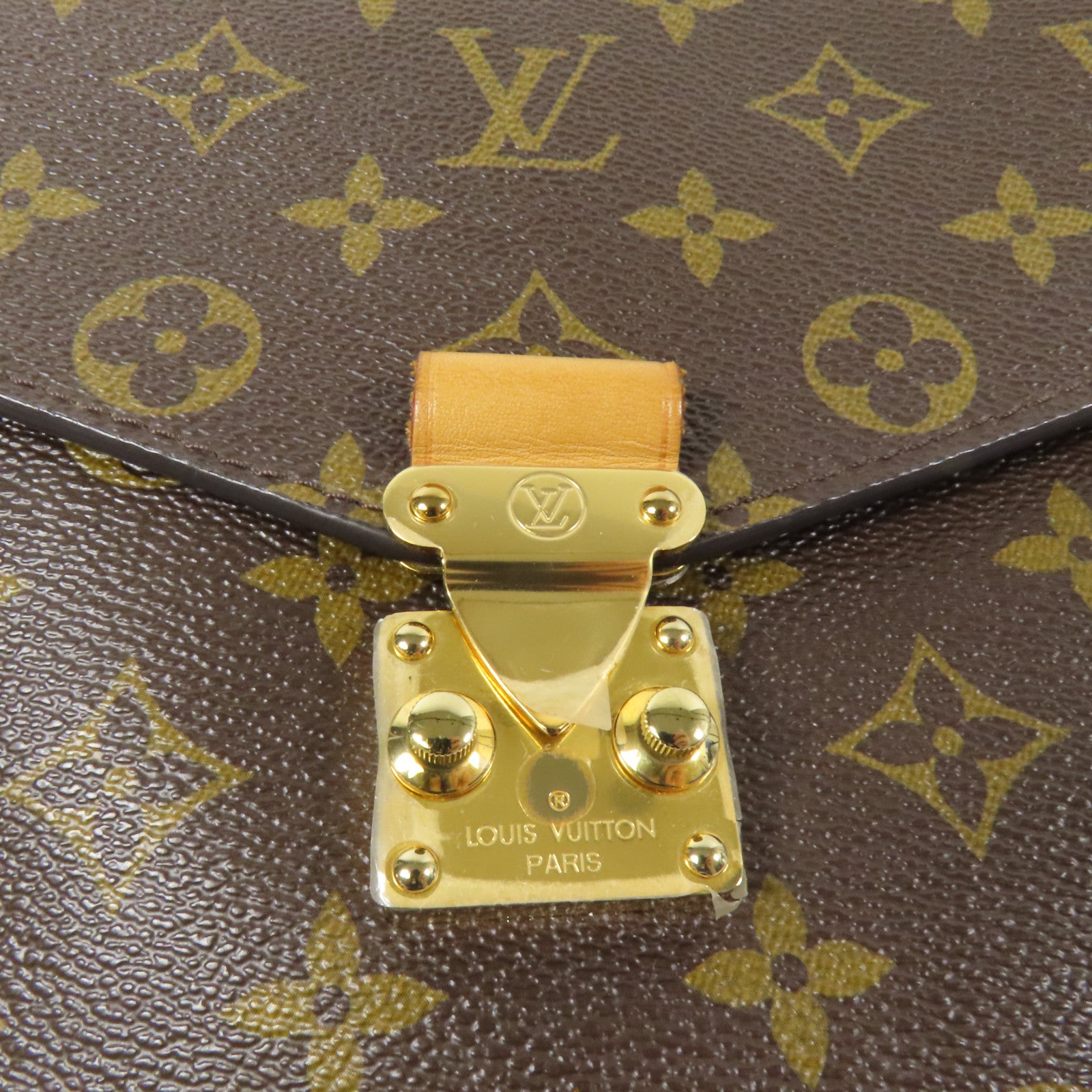 LOUIS VUITTON Monogram Pochette Metis MM金扣手挽肩背兩用袋