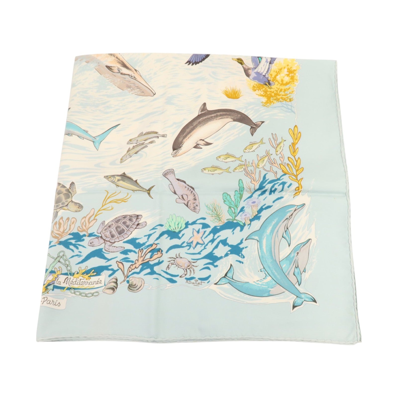 HERMES 絲質Scarf 90x90cm絲巾