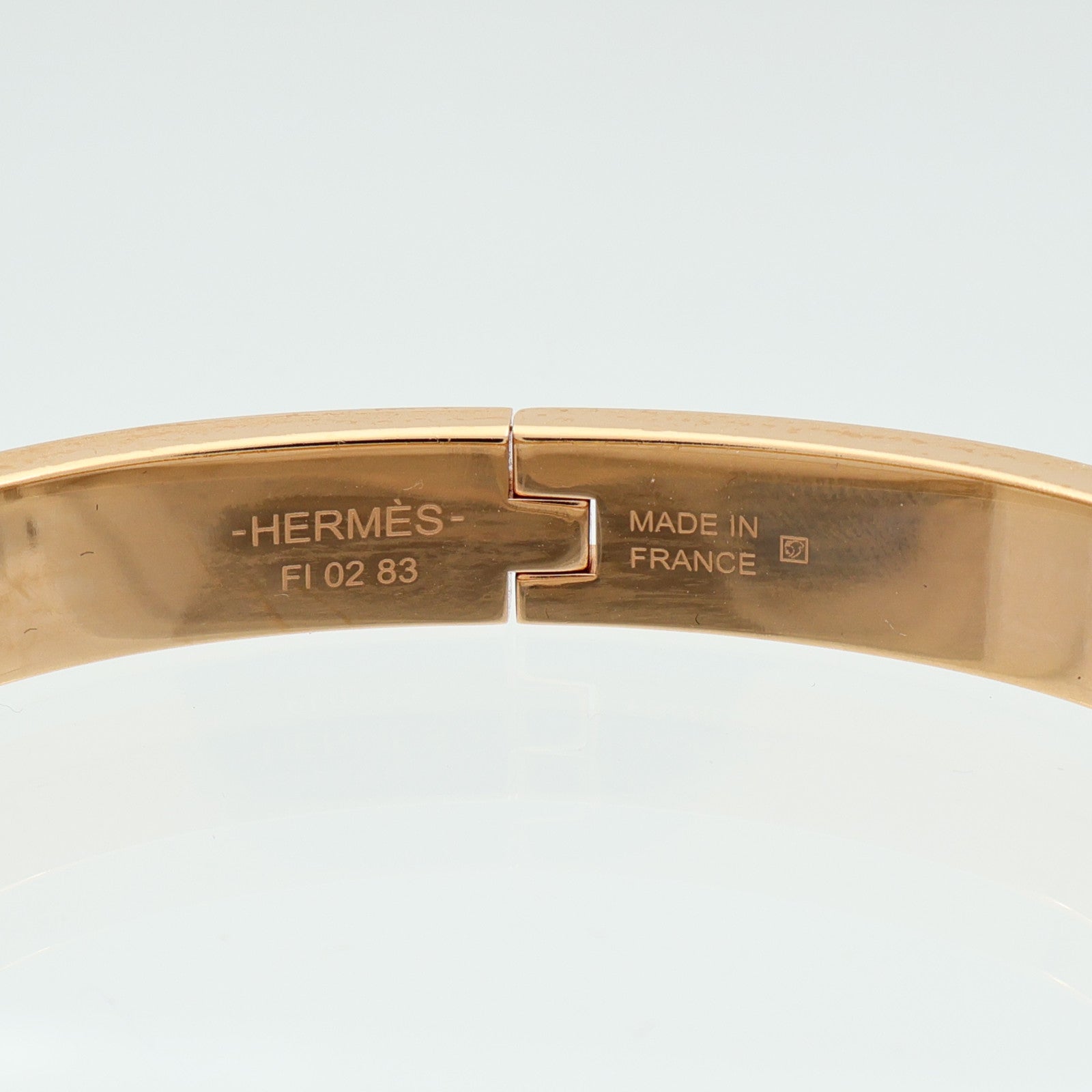 HERMES 金屬/琺瑯Mini Clic Chaine d'Ancre Bracelet手鐲