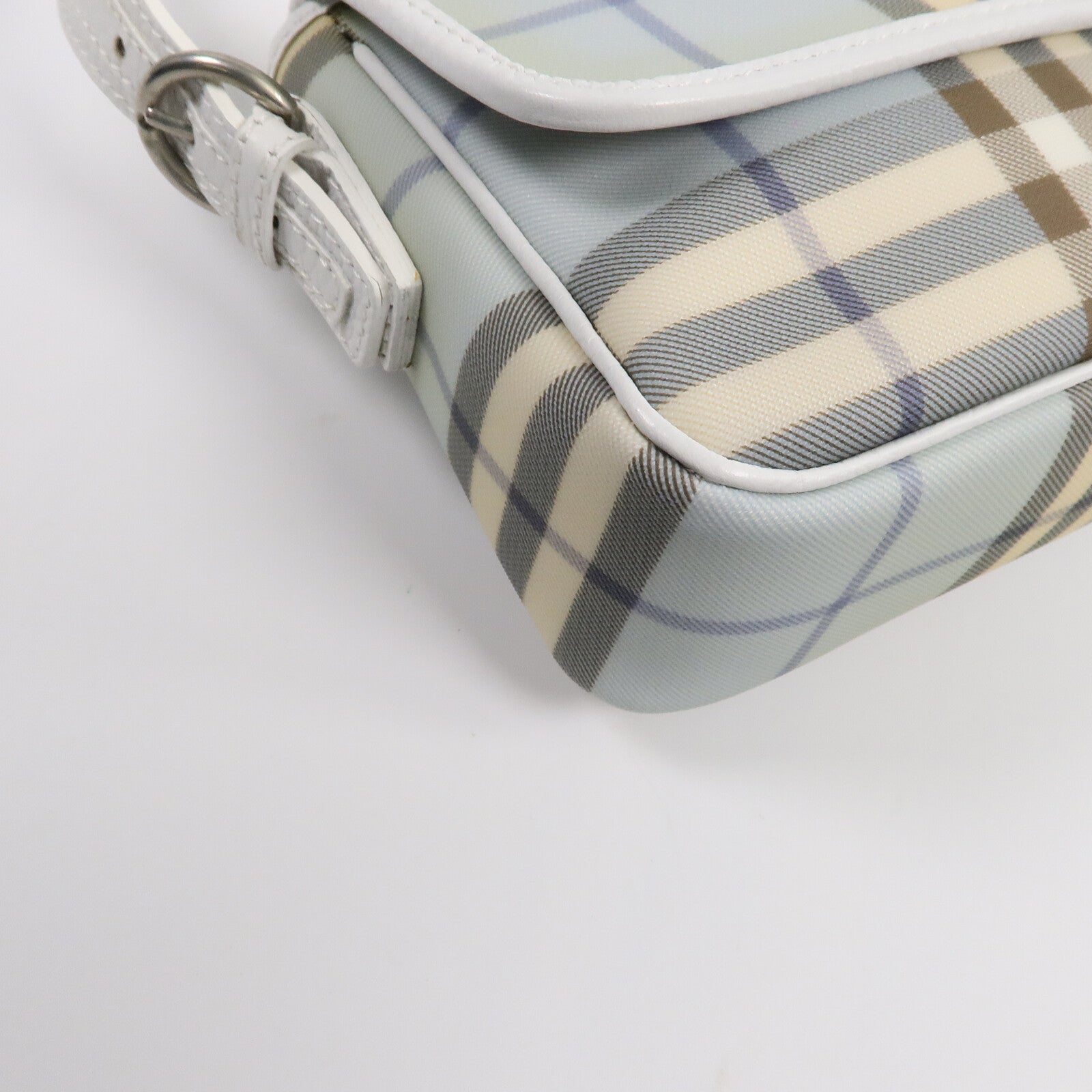 BURBERRY 塗層帆布Shoulder Bag肩背袋