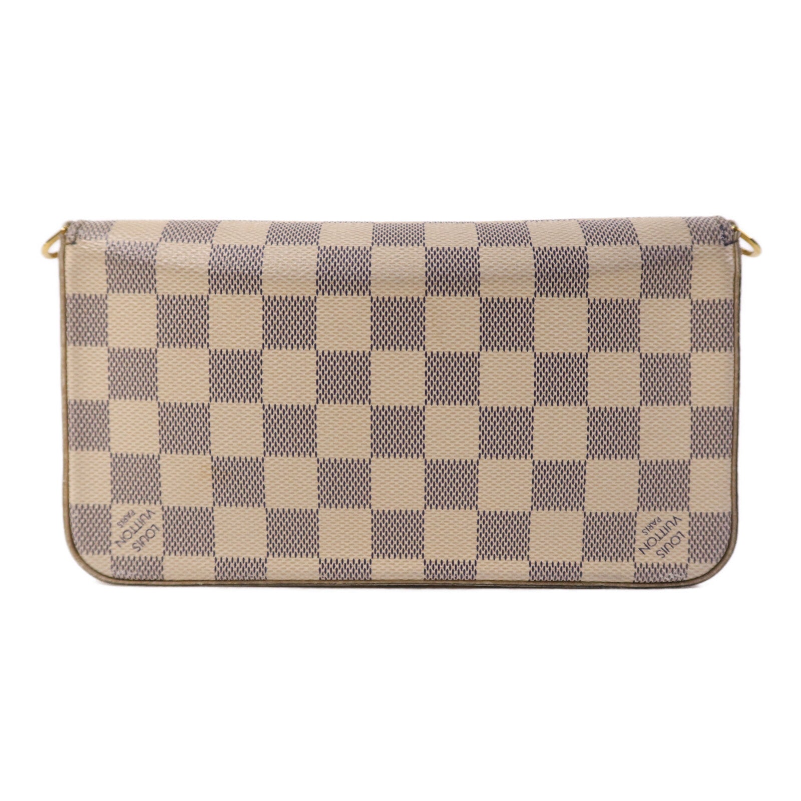 LOUIS VUITTON Damier Azur Pochette Felicie肩背袋
