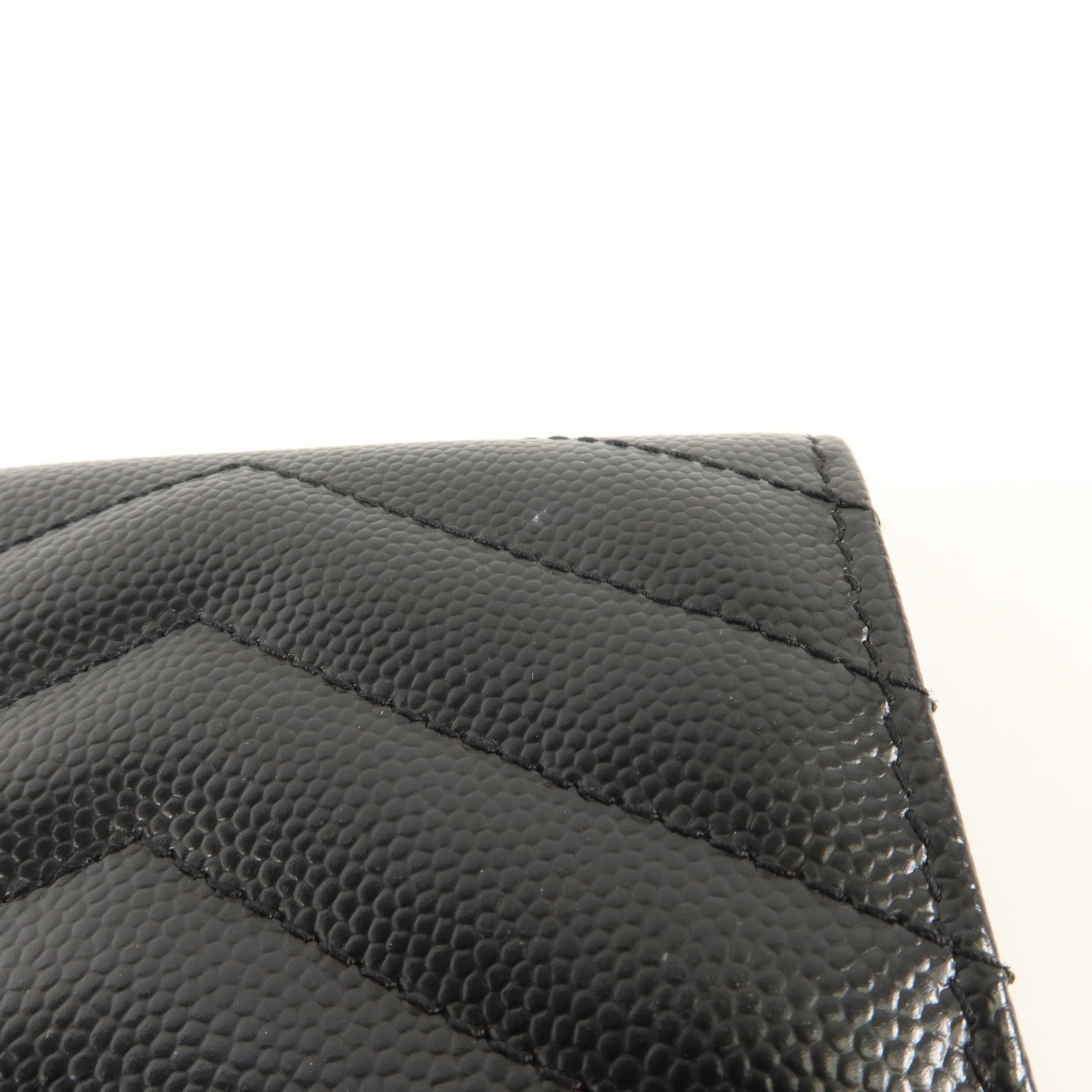 SAINT LAURENT 牛皮皮革Trifold Wallet錢包