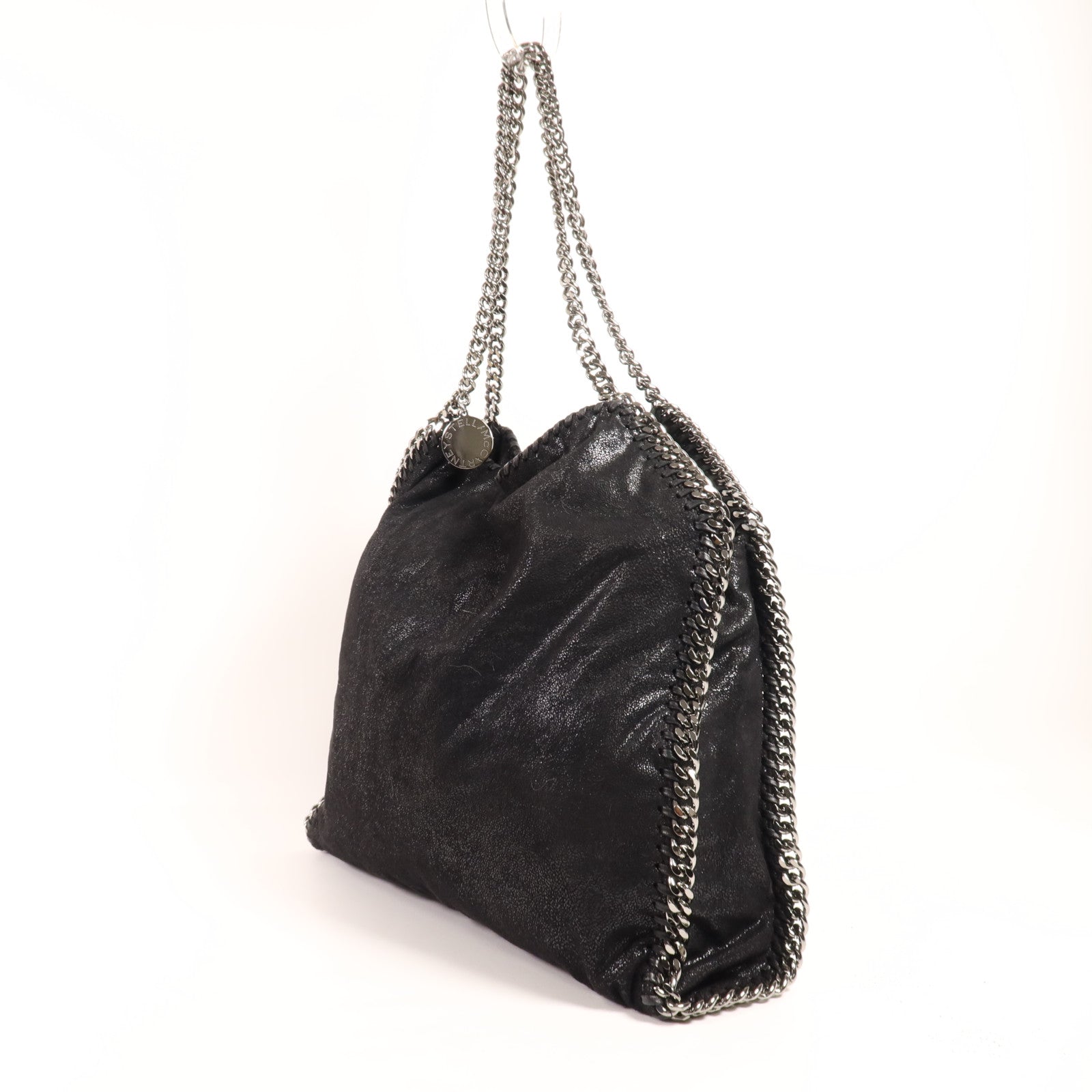 Stella McCartney 聚酯纖維Stella McCartney Shoulder Bag銀扣鏈帶肩背袋