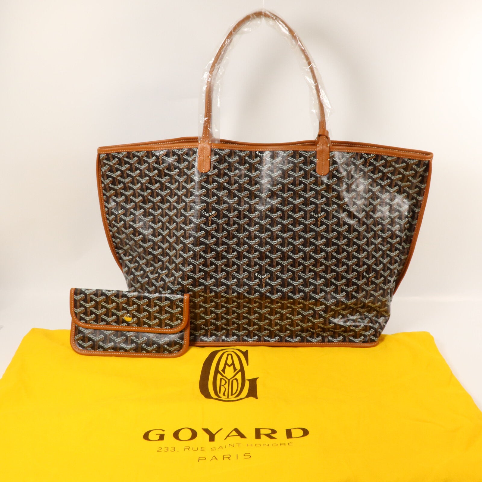 GOYARD 塗層帆布Anjou GM手挽袋