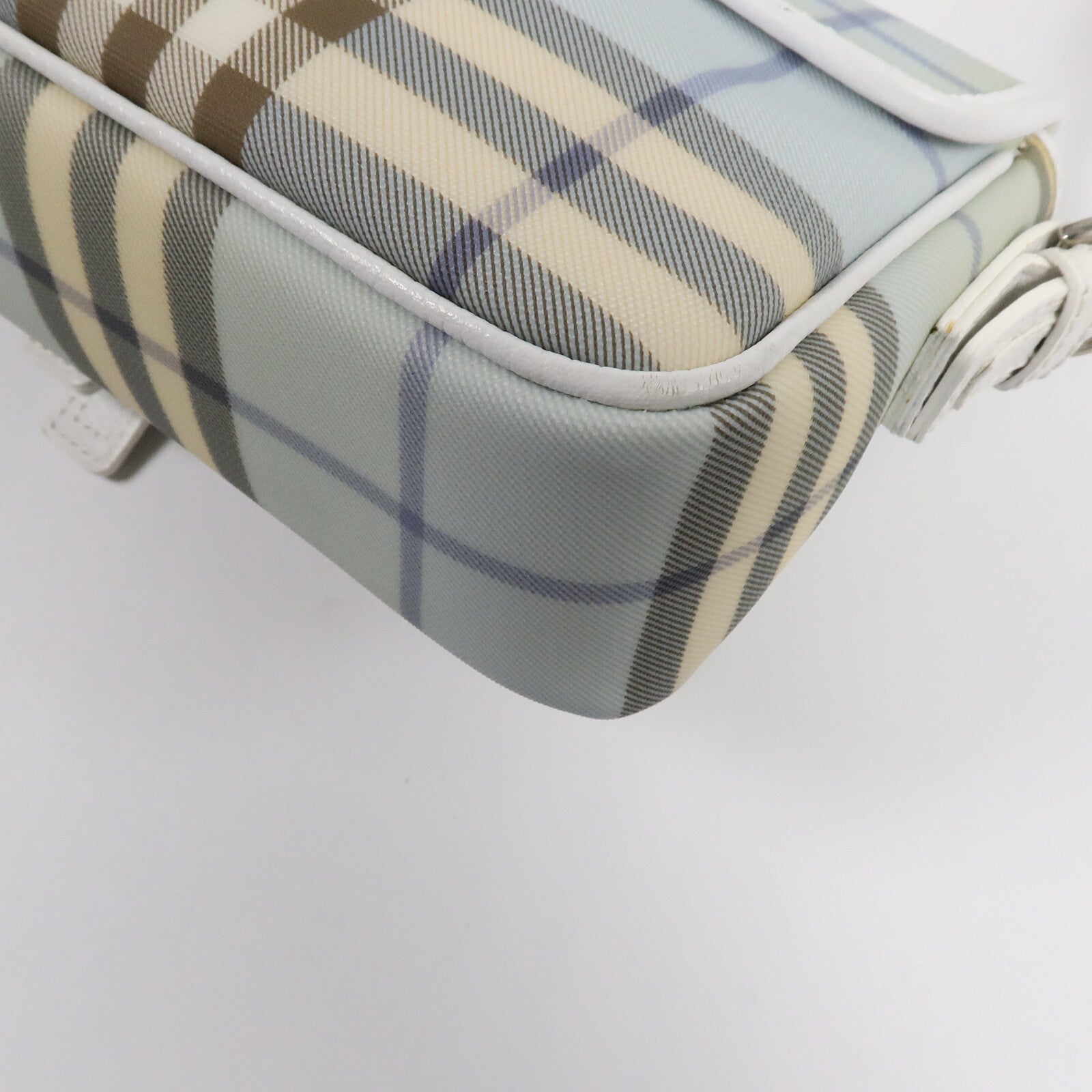BURBERRY 塗層帆布Shoulder Bag肩背袋