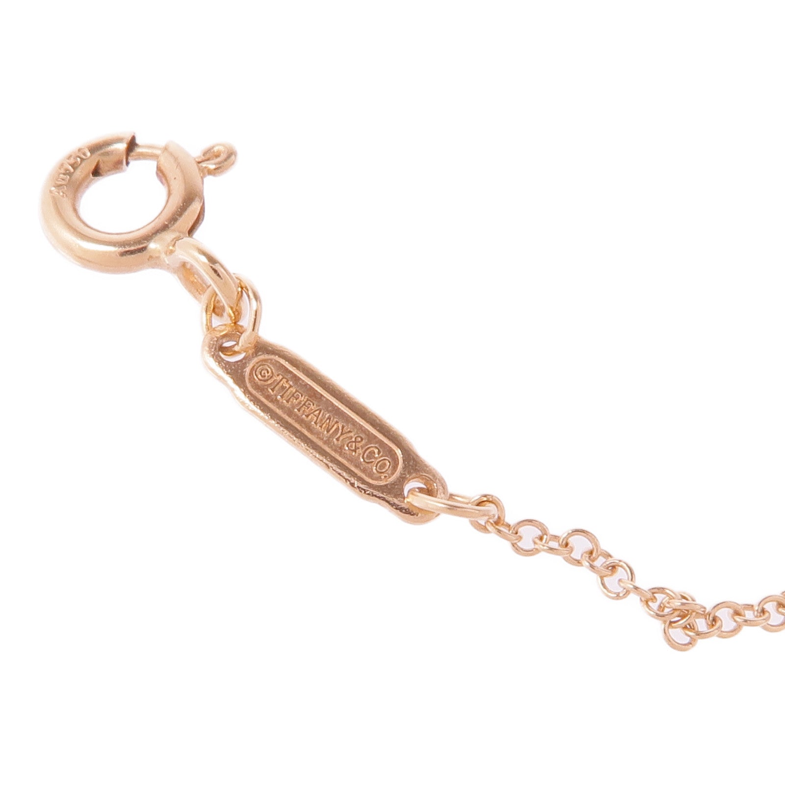 TIFFANY＆CO 18K玫瑰金Return To Tiffany項鍊