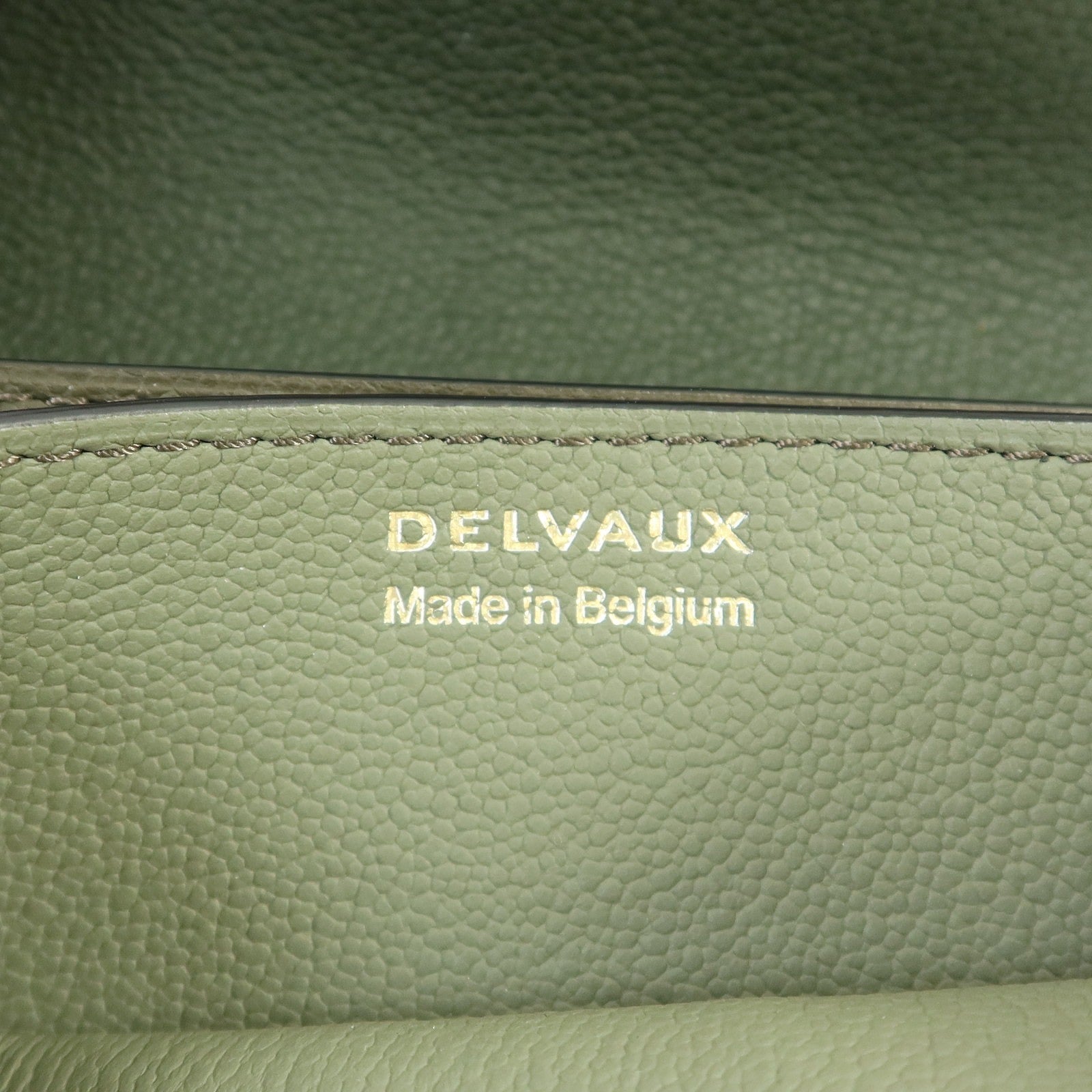 Delvaux 牛皮皮革Brillant Card Holder金扣卡片套