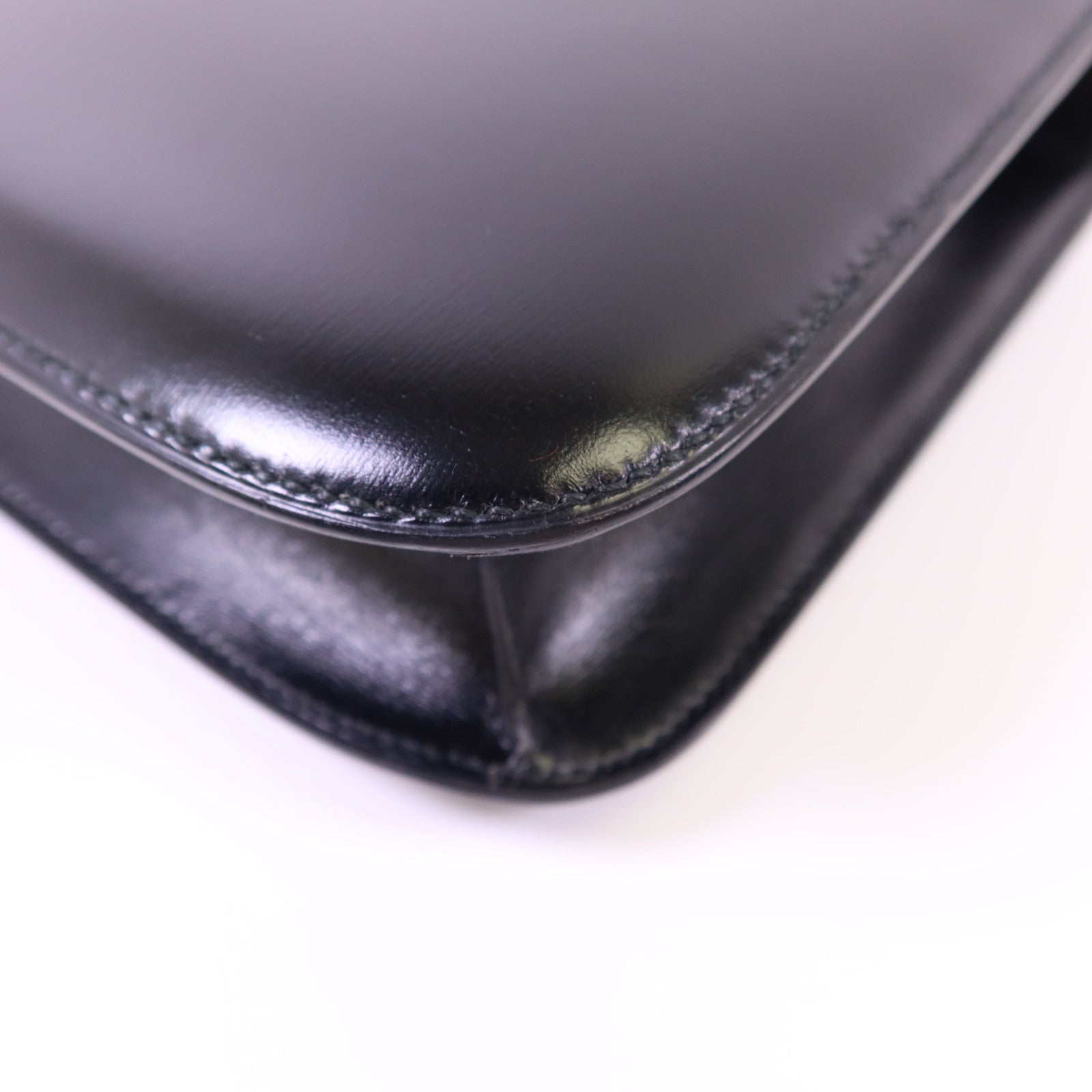 HERMES Box Calf皮革Constance 24金扣肩背袋