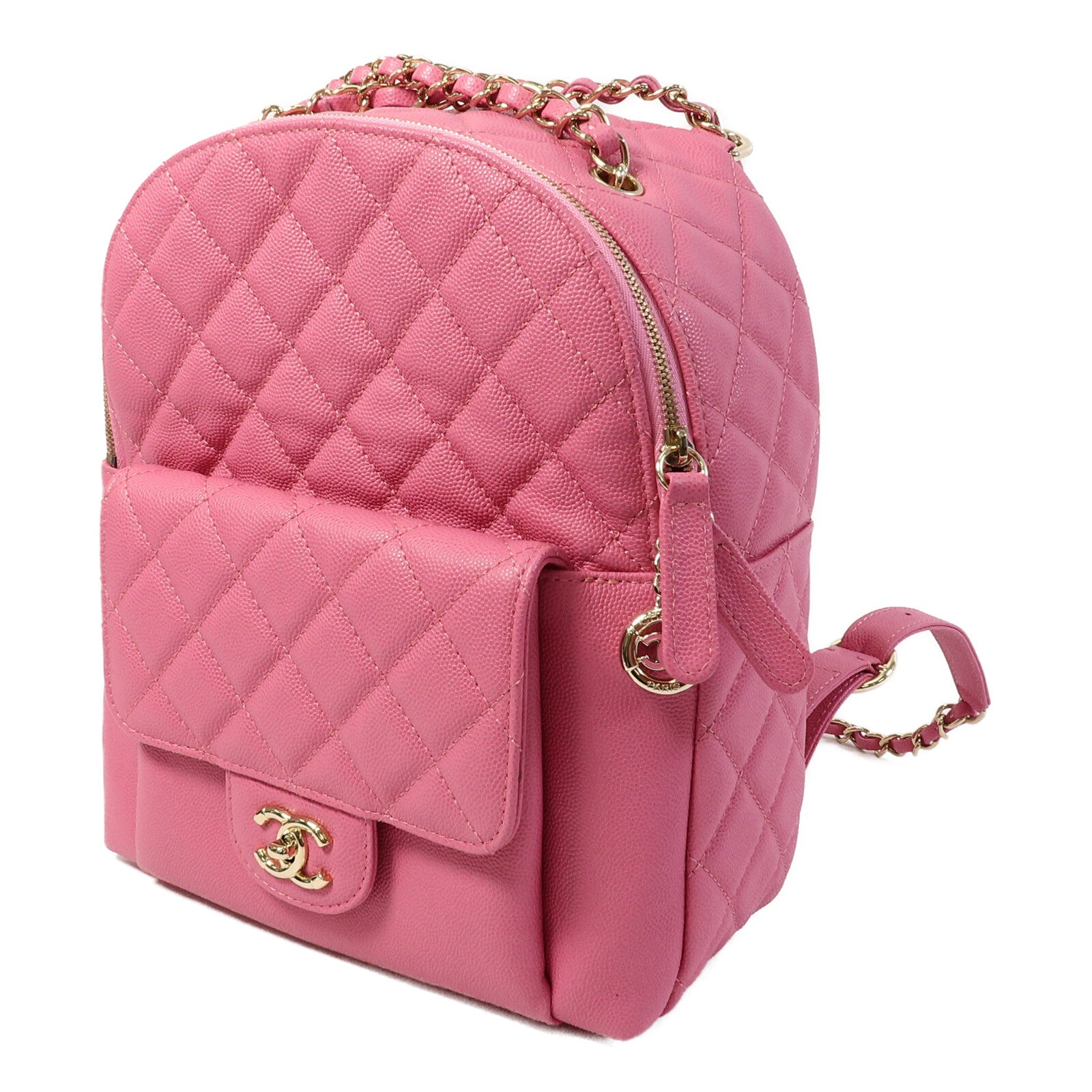 CHANEL 牛皮皮革CC Day Backpack背包
