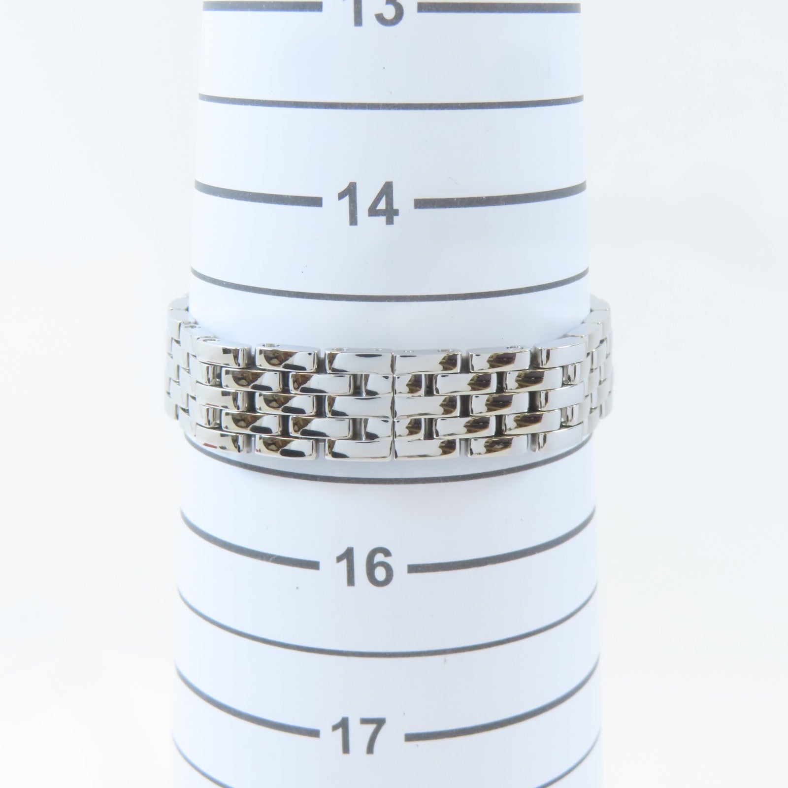 CARTIER Panthere不鏽鋼手錶石英機芯白色
