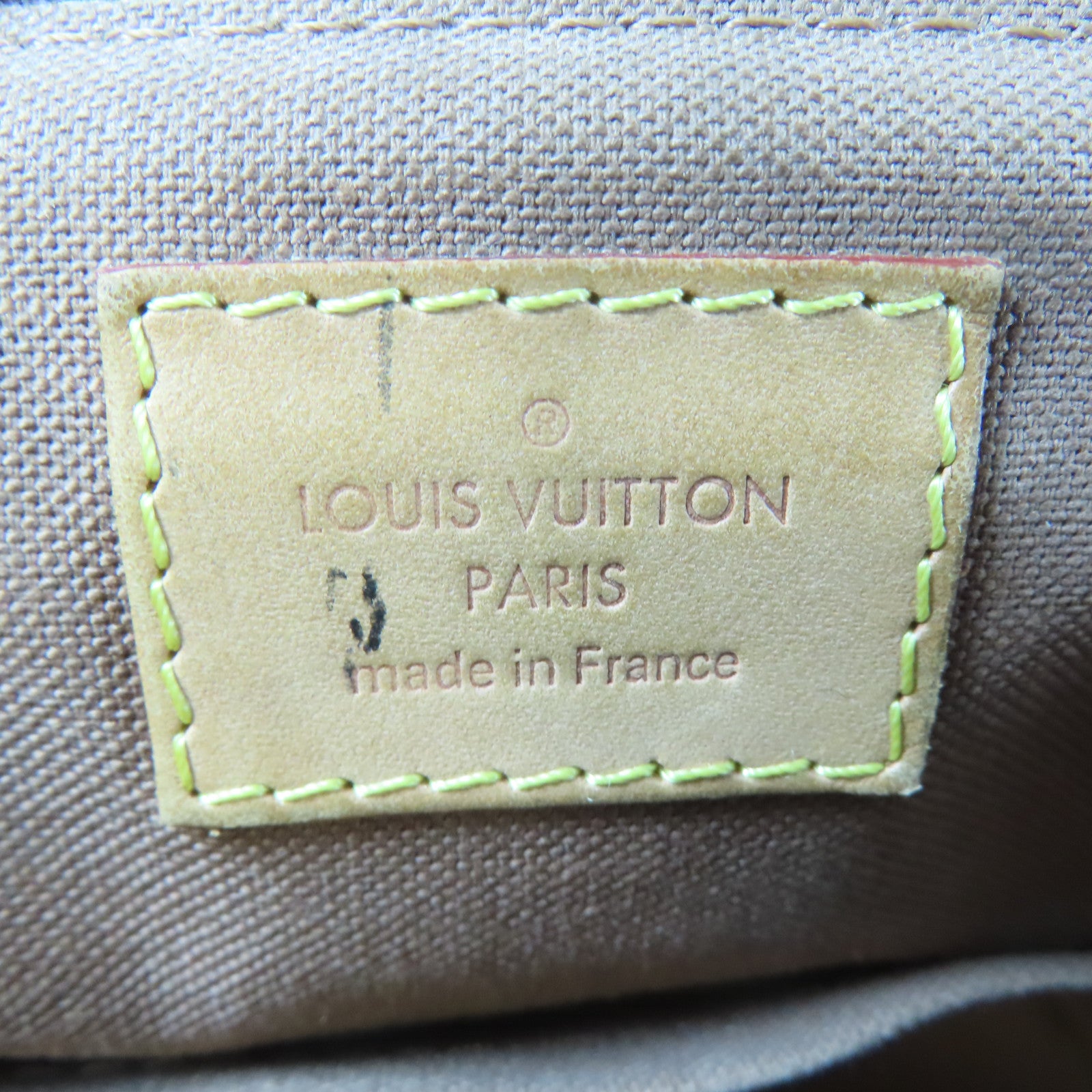 LOUIS VUITTON Monogram Palermo PM金扣手挽肩背兩用袋啡色