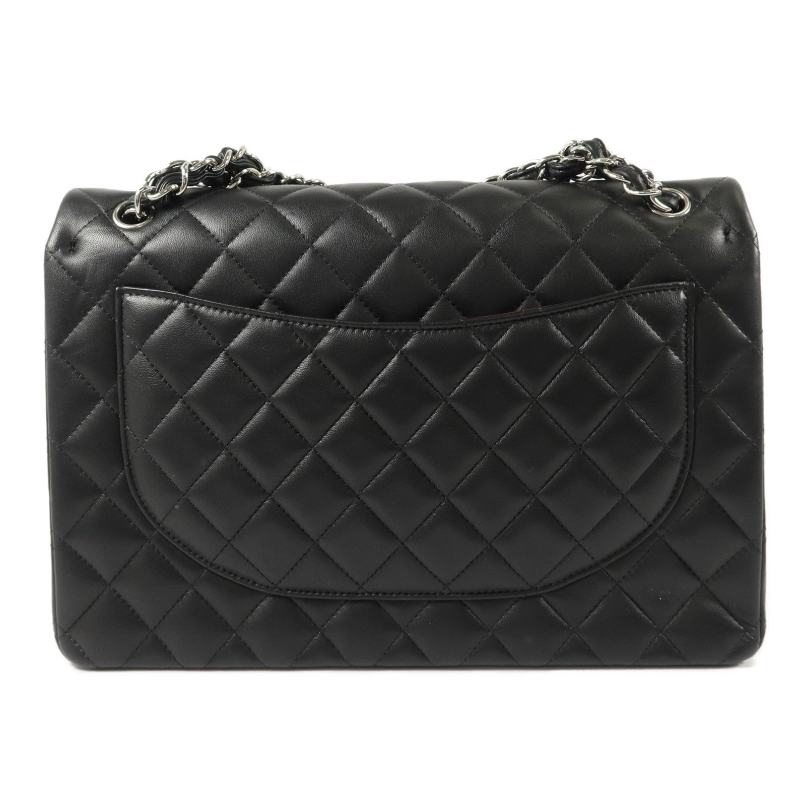 CHANEL 羊皮皮革Maxi Classic鏈帶肩背袋