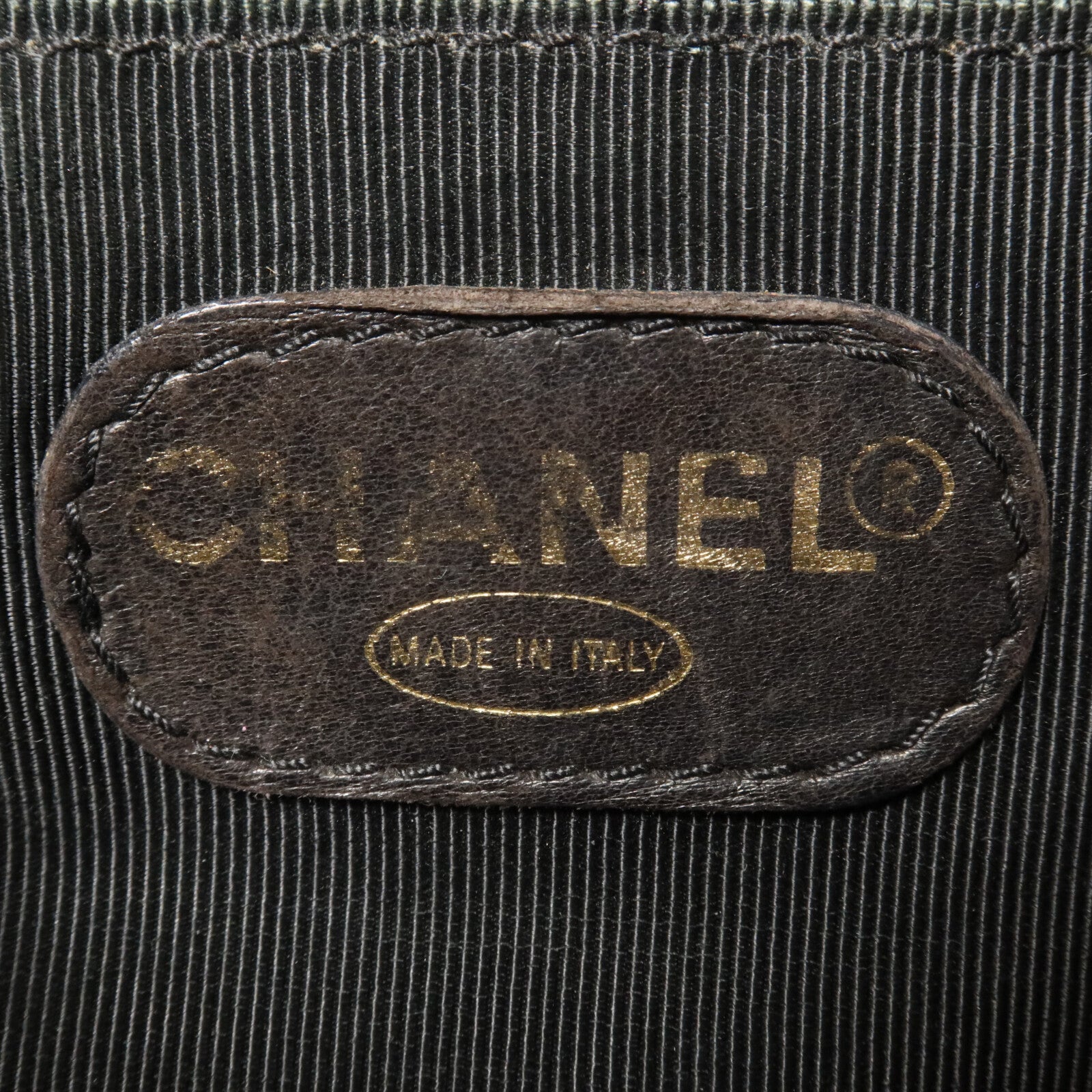 CHANEL 牛皮皮革Triple CC Backpack鏈帶背包
