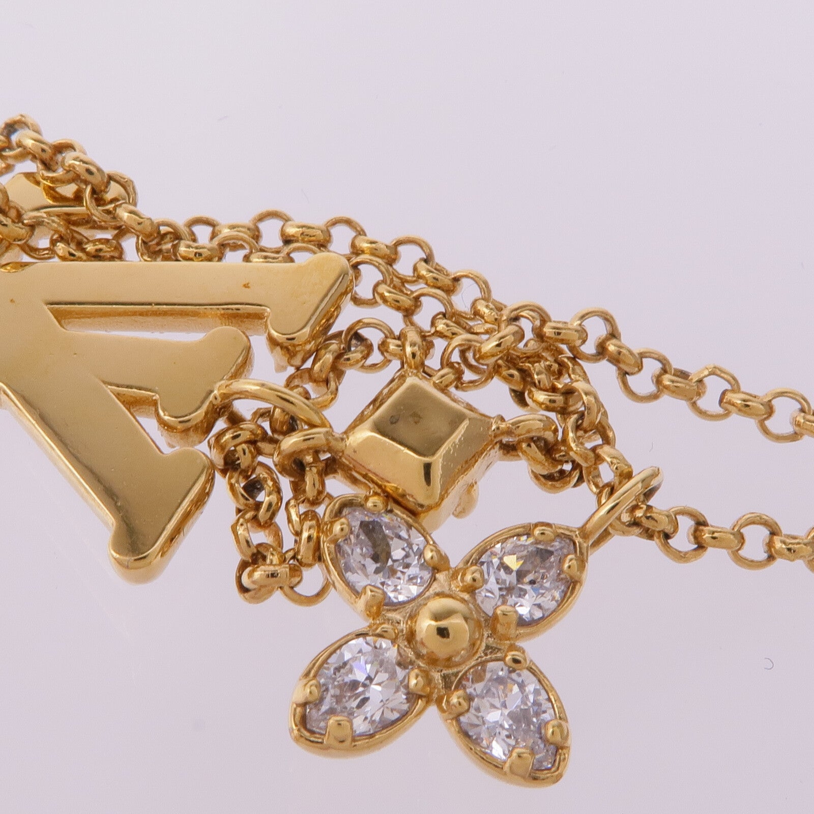 LOUIS VUITTON 金屬Lady LV Necklace項鍊